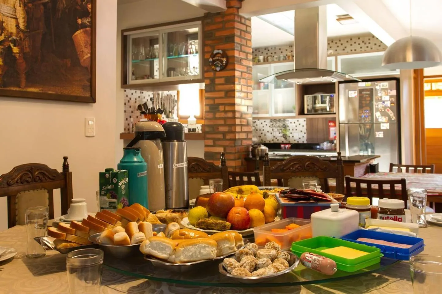 Buffet breakfast in Sitio dos Rochedos