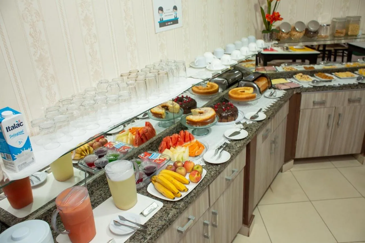 Buffet breakfast in Recife Palace Hotel