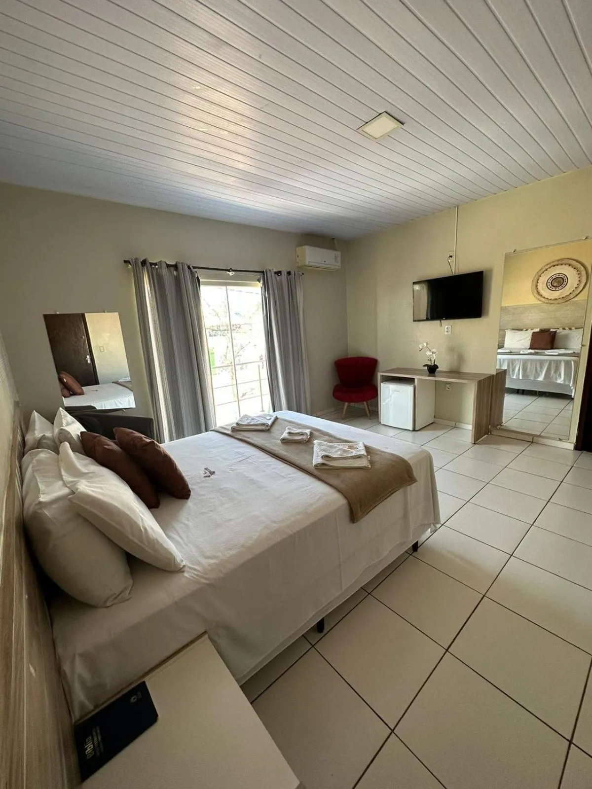 TV and multimedia, Bed in Recife Palace Hotel