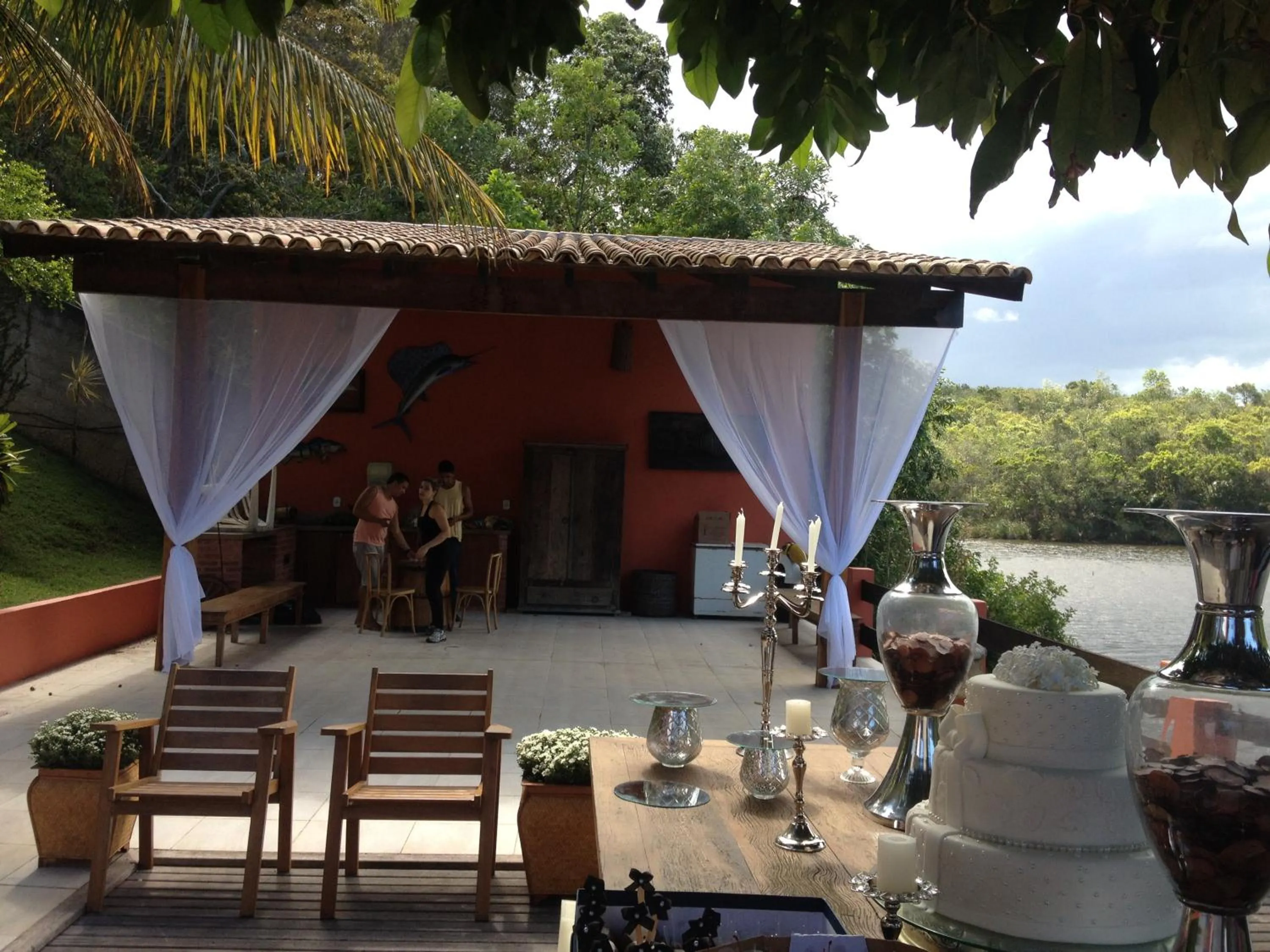 Garden in Pousada Lagoa da Mata