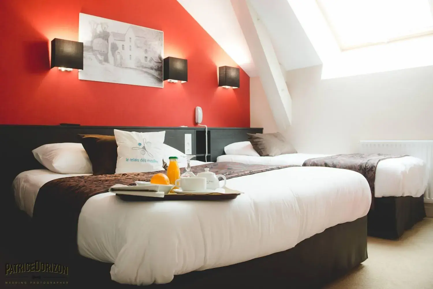 Superior Double Room in La Croix Verte - Le Relais des Moulins Superior Double Room in La Croix Verte - Le Relais des Moulins