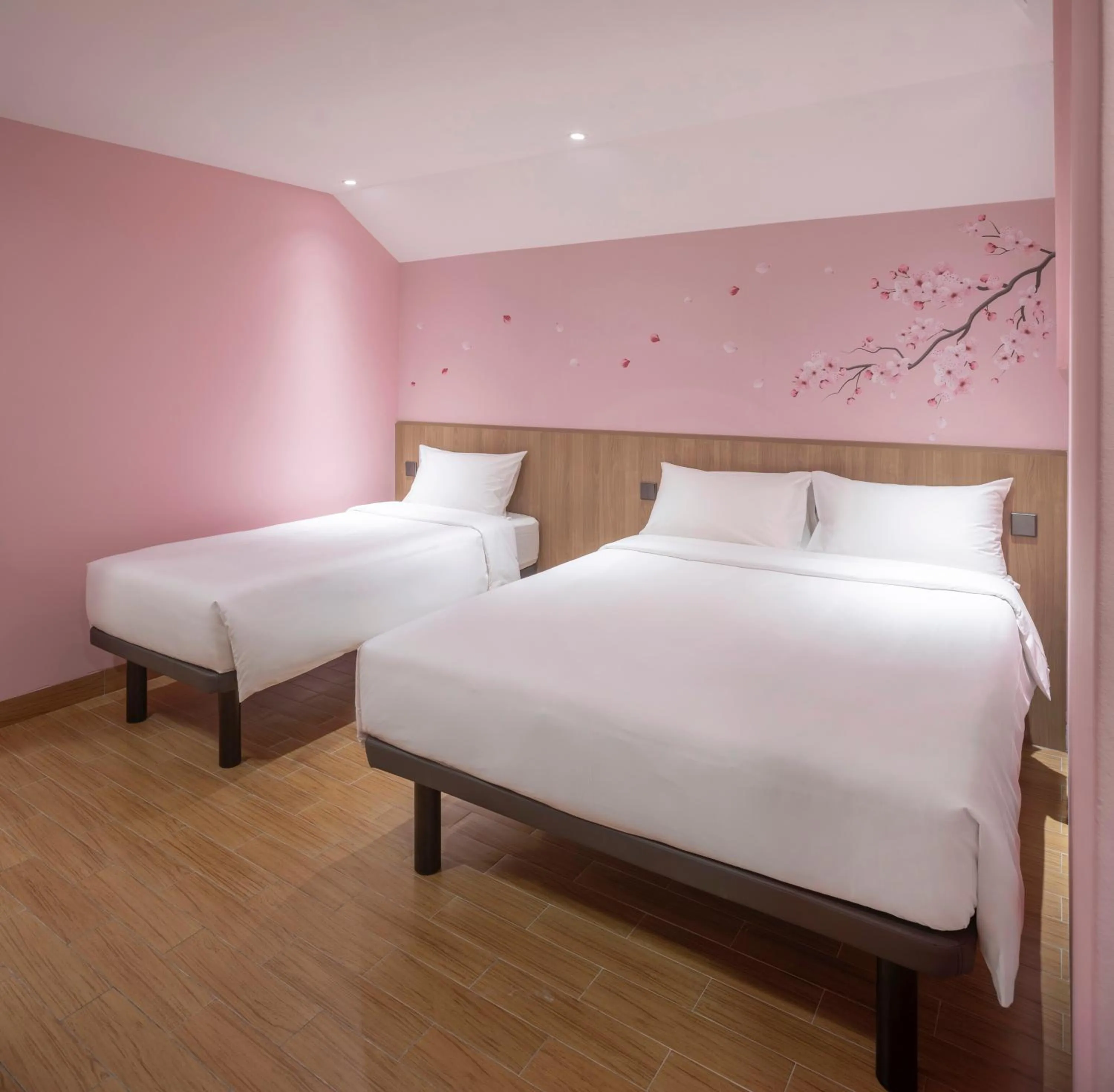 Bed in Hotel Sakura by Venue