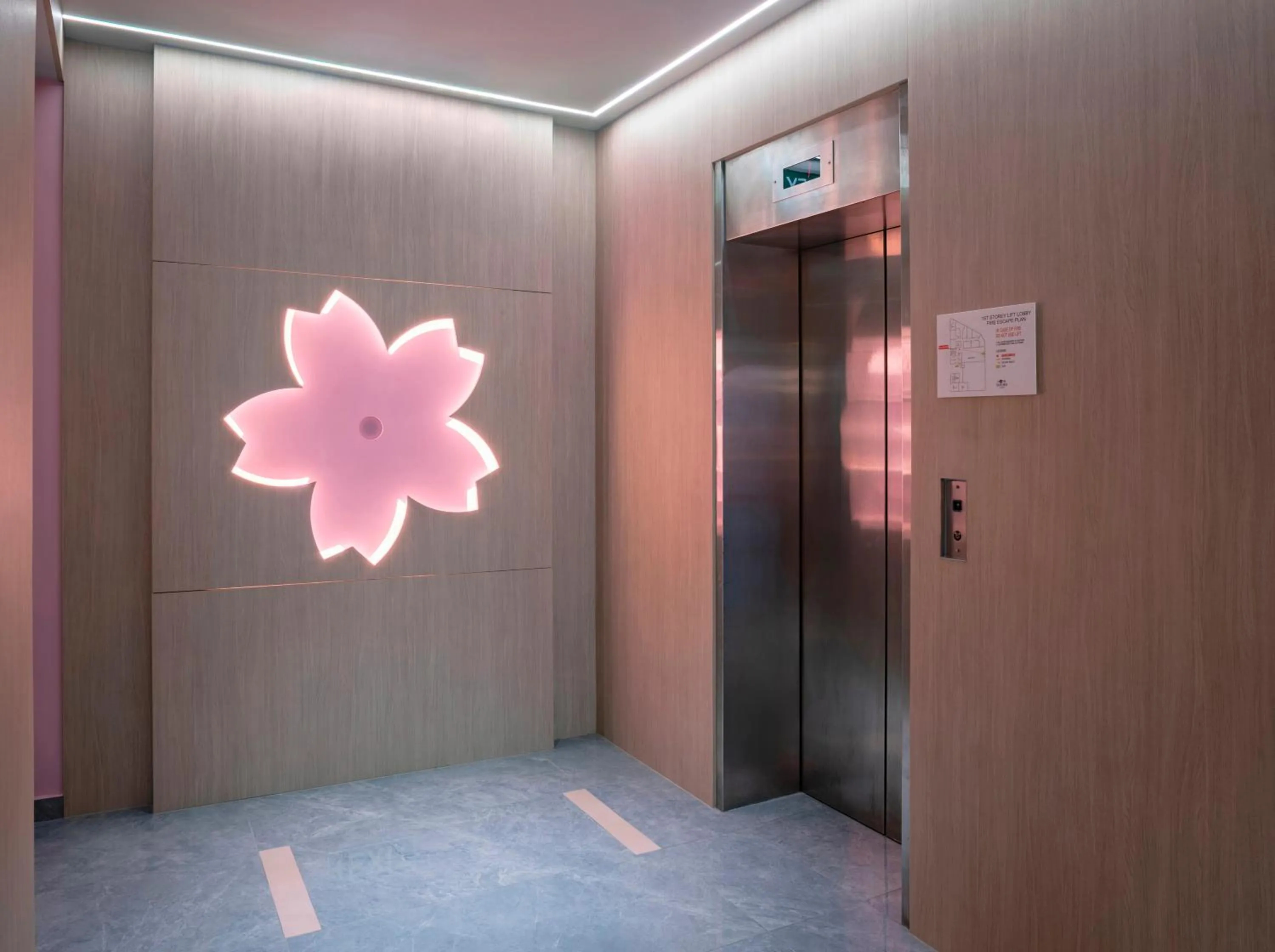 elevator in Hotel Sakura by Venue