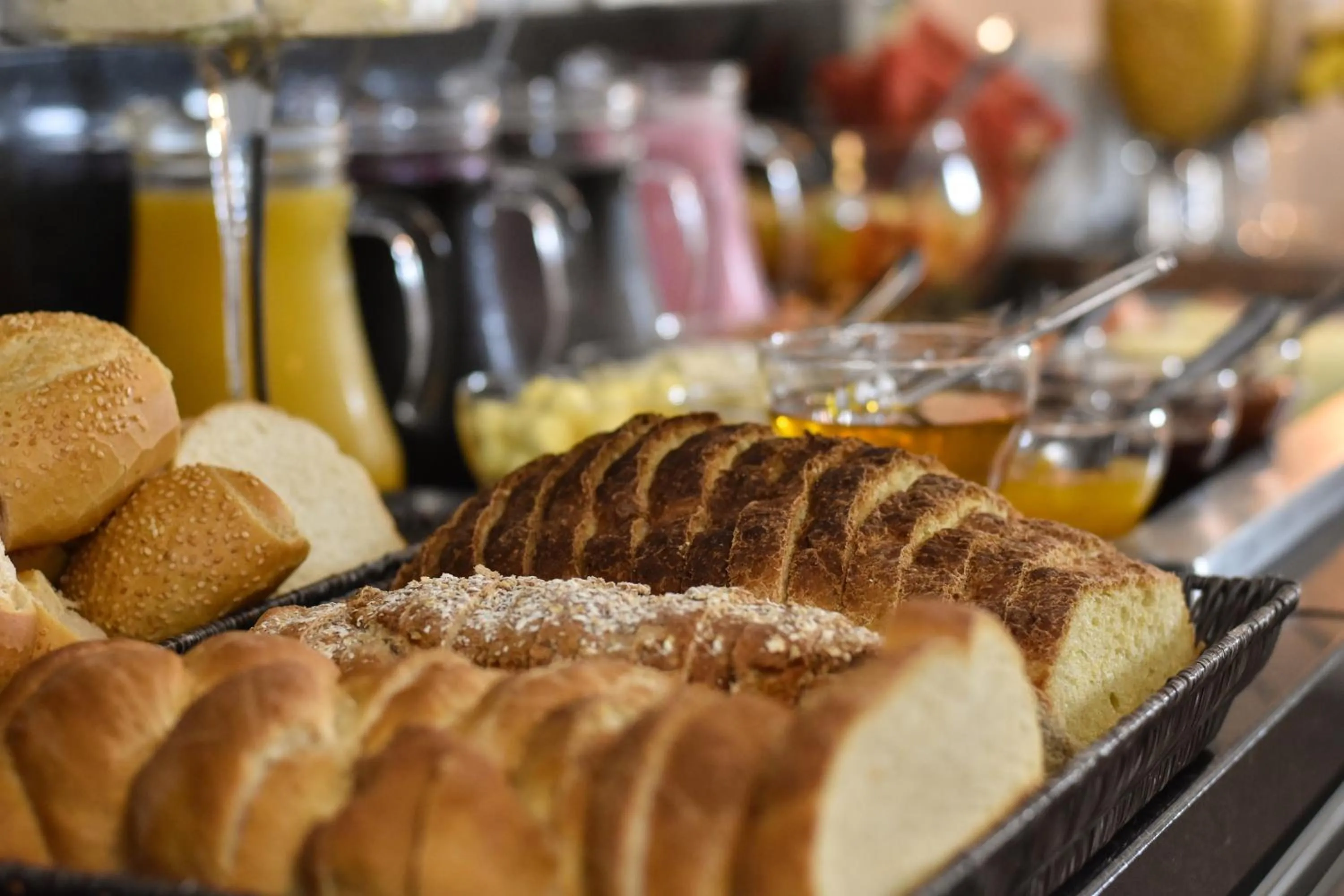 Continental breakfast in Pousada Solar Viena