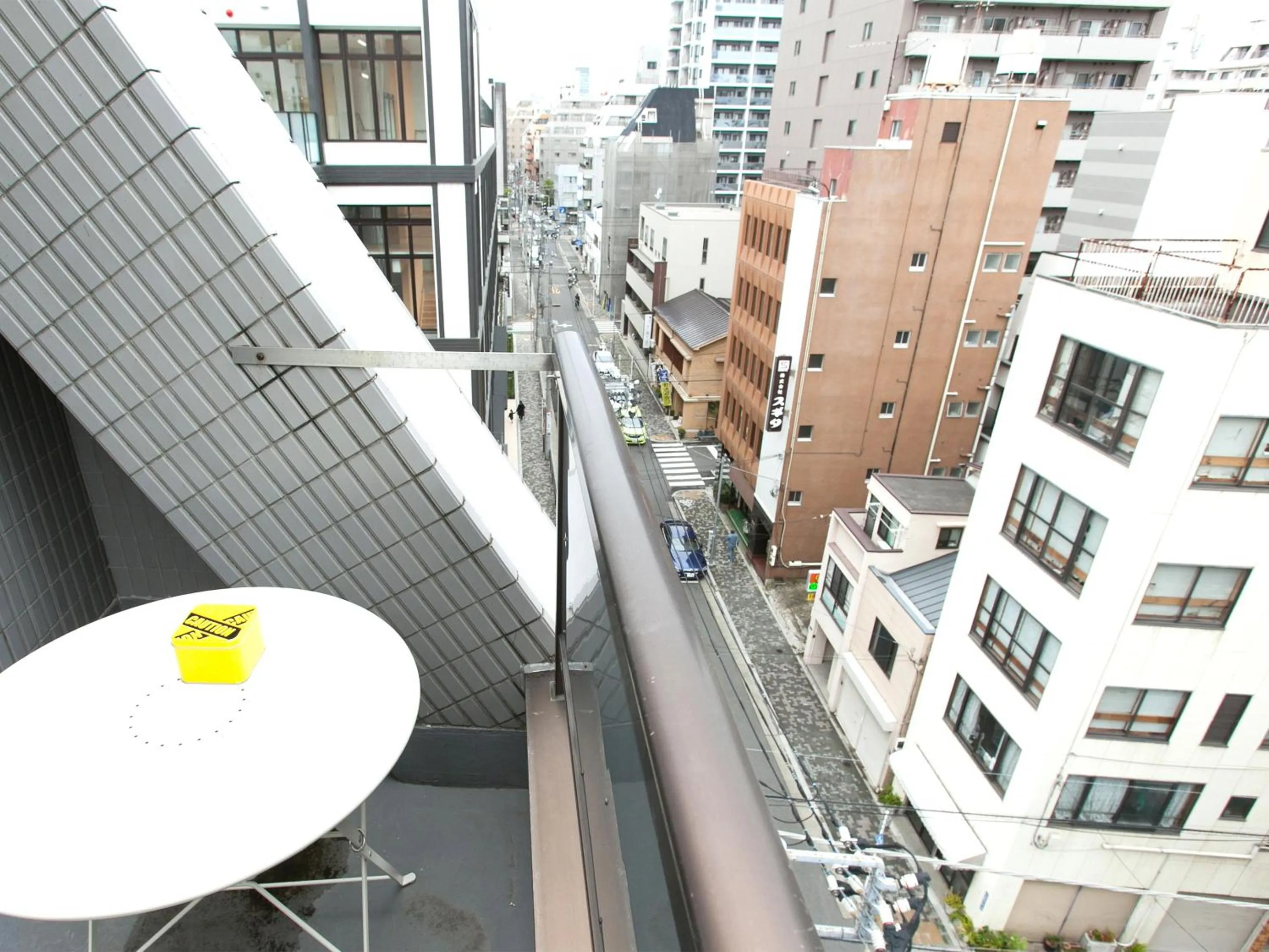Balcony/Terrace in Hotel Cocoro Inn Asakusa Kuramae