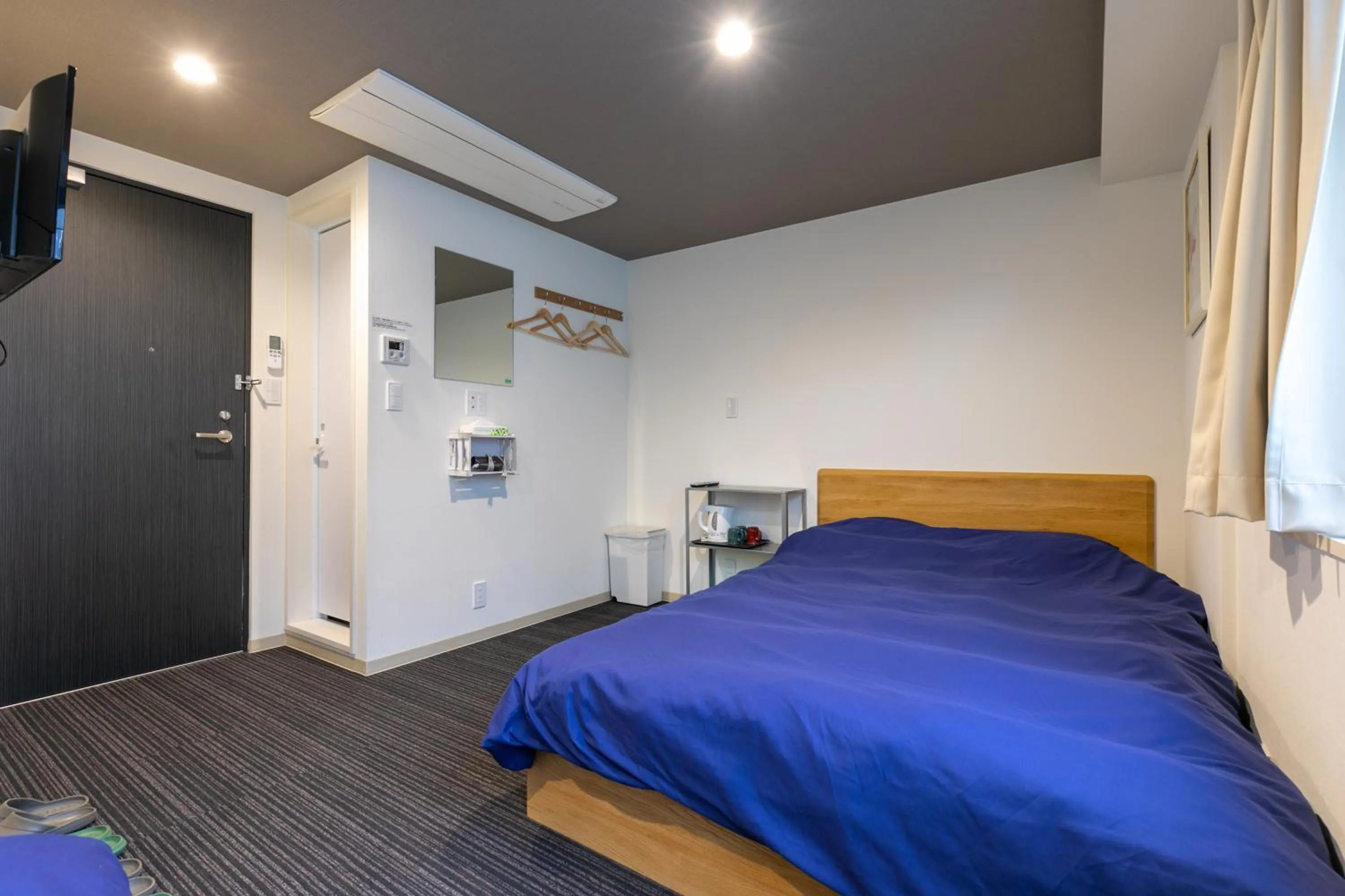 Bed in Hotel Cocoro Inn Asakusa Kuramae