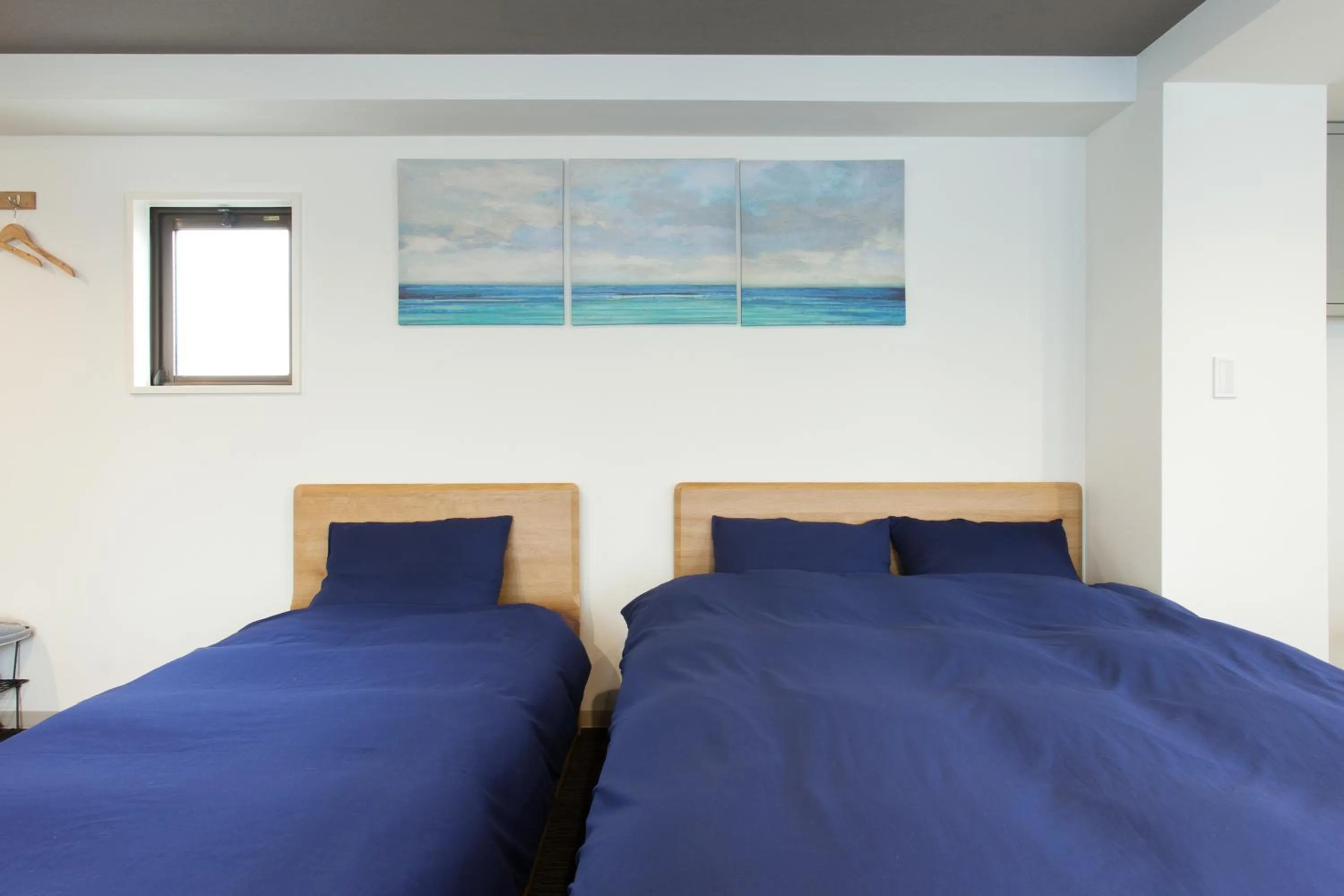 Bed in Hotel Cocoro Inn Asakusa Kuramae