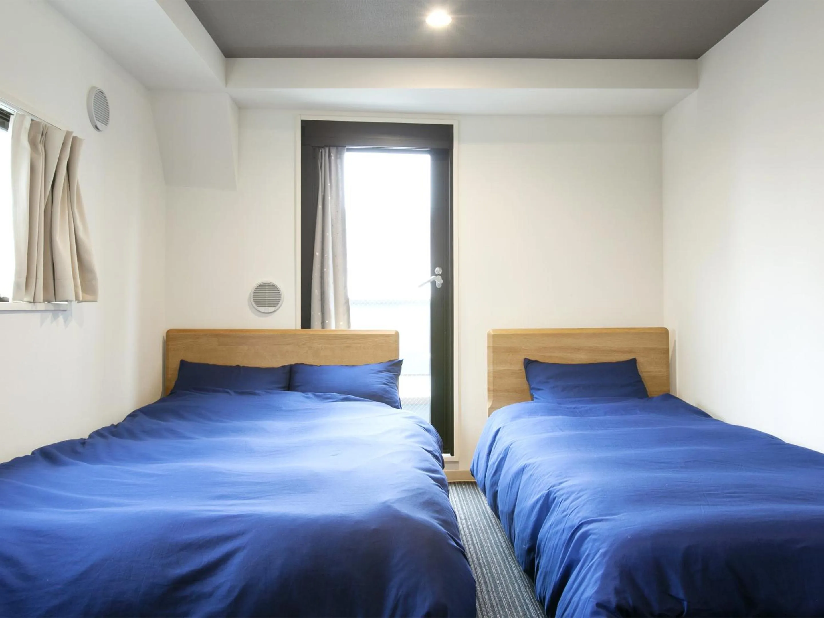 Bed in Hotel Cocoro Inn Asakusa Kuramae