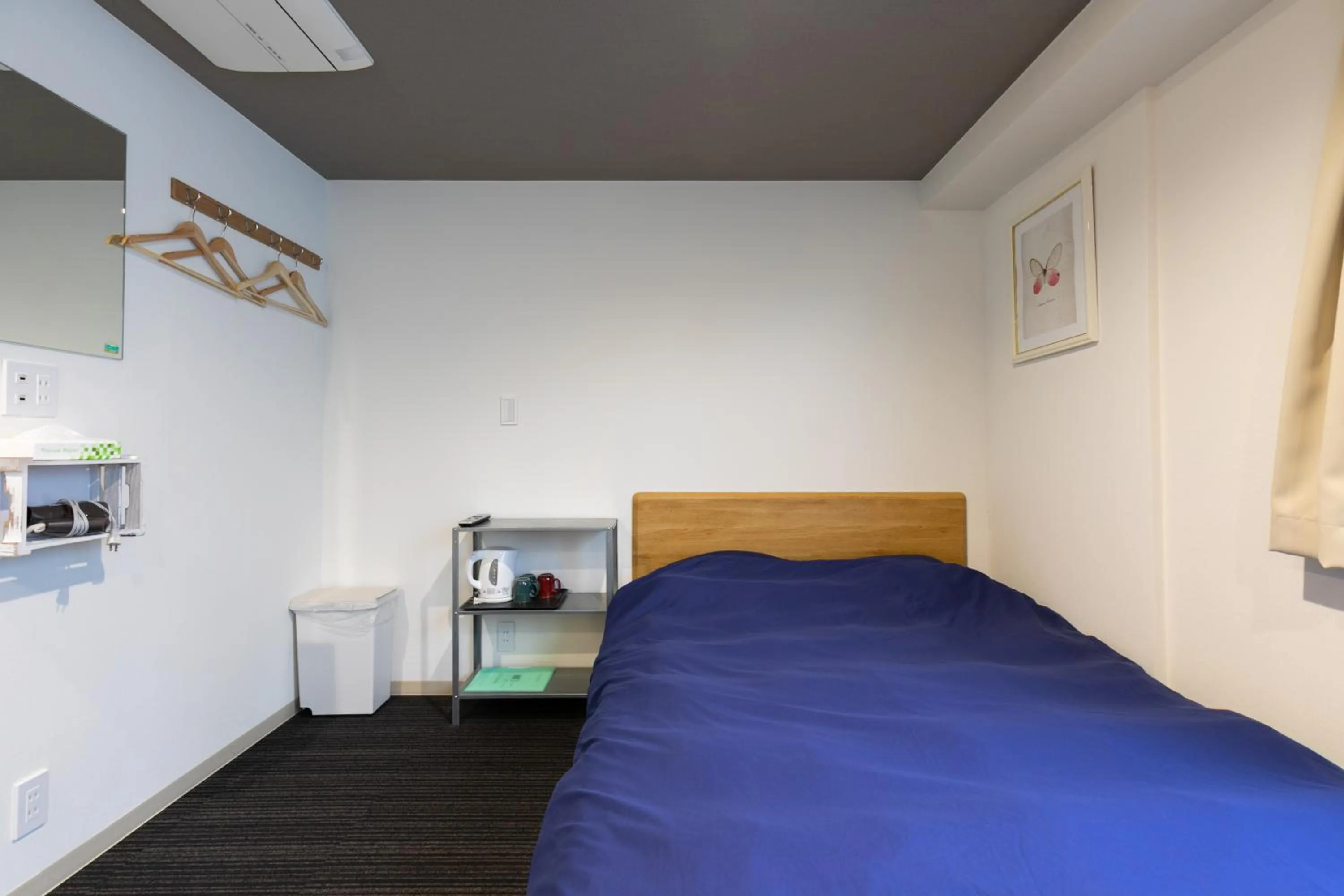 Bed in Hotel Cocoro Inn Asakusa Kuramae