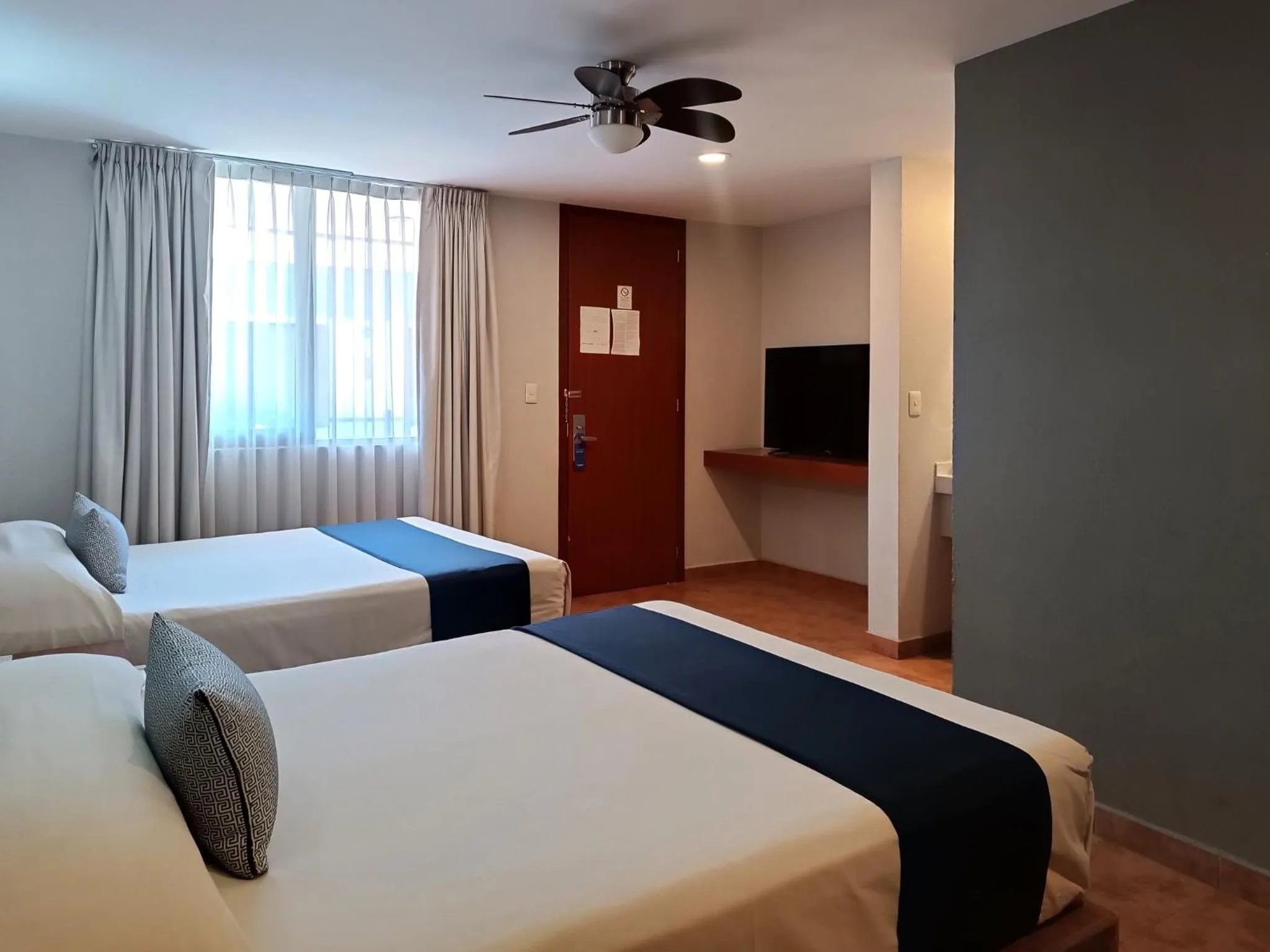 Bed in Hotel Panamerican