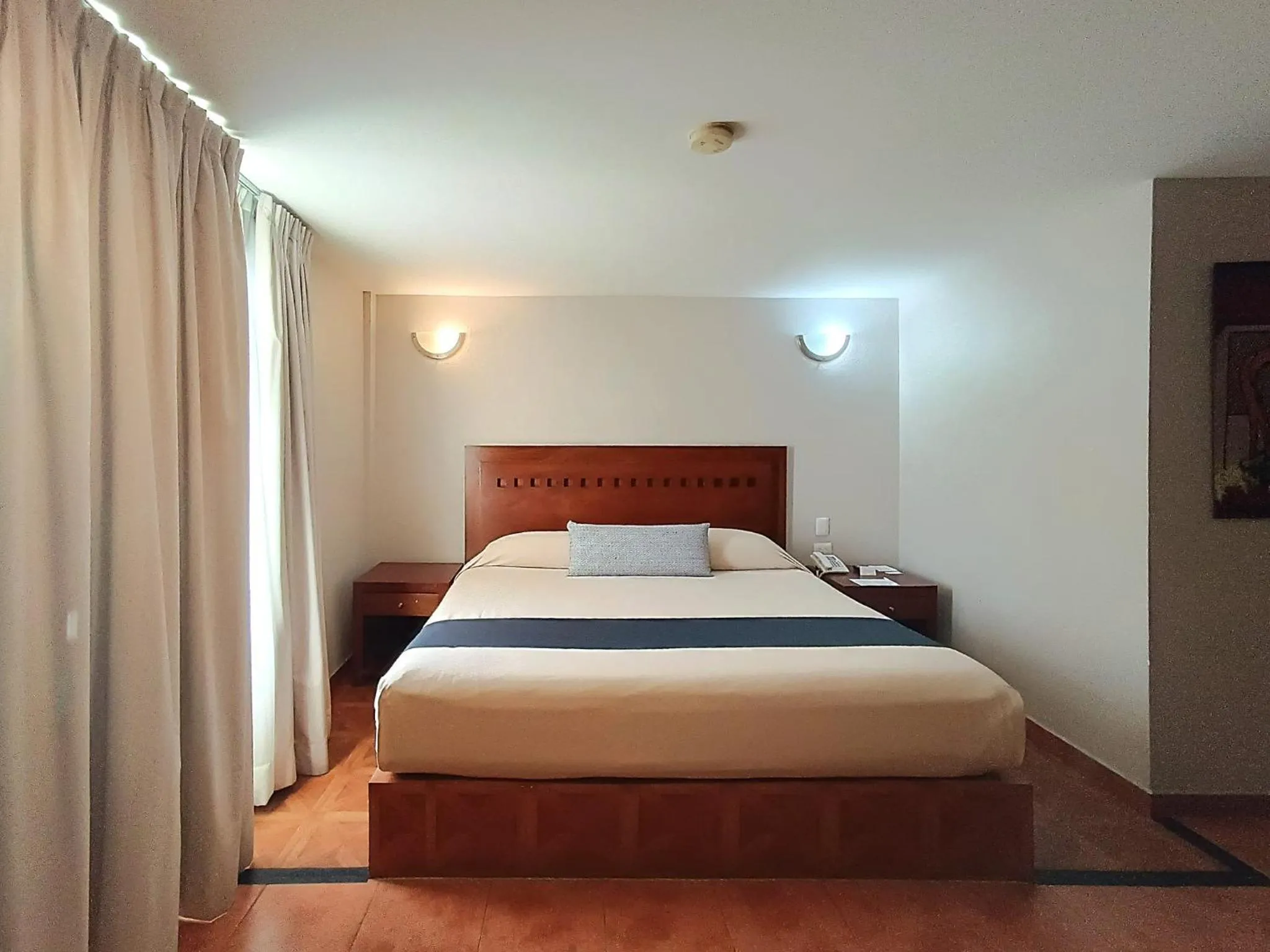 Bed in Hotel Panamerican