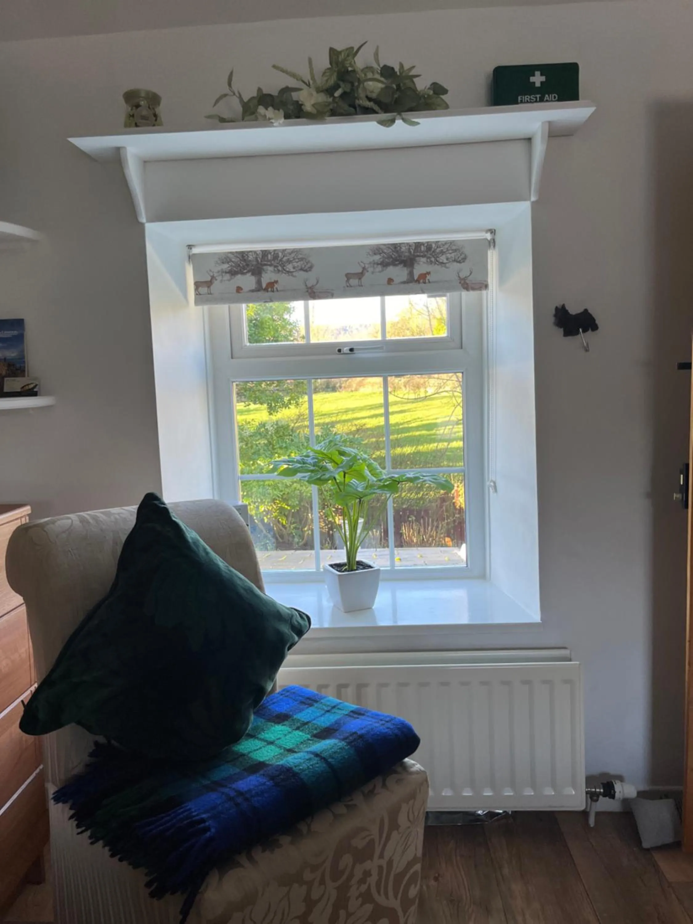 Seating area in Old Mill House