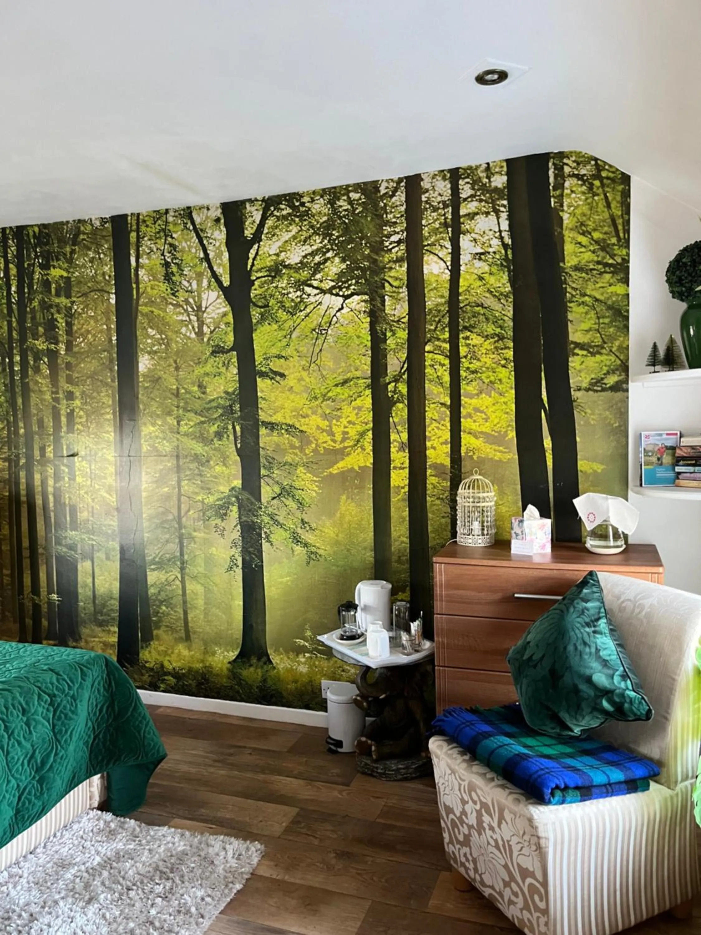 Seating area in Old Mill House