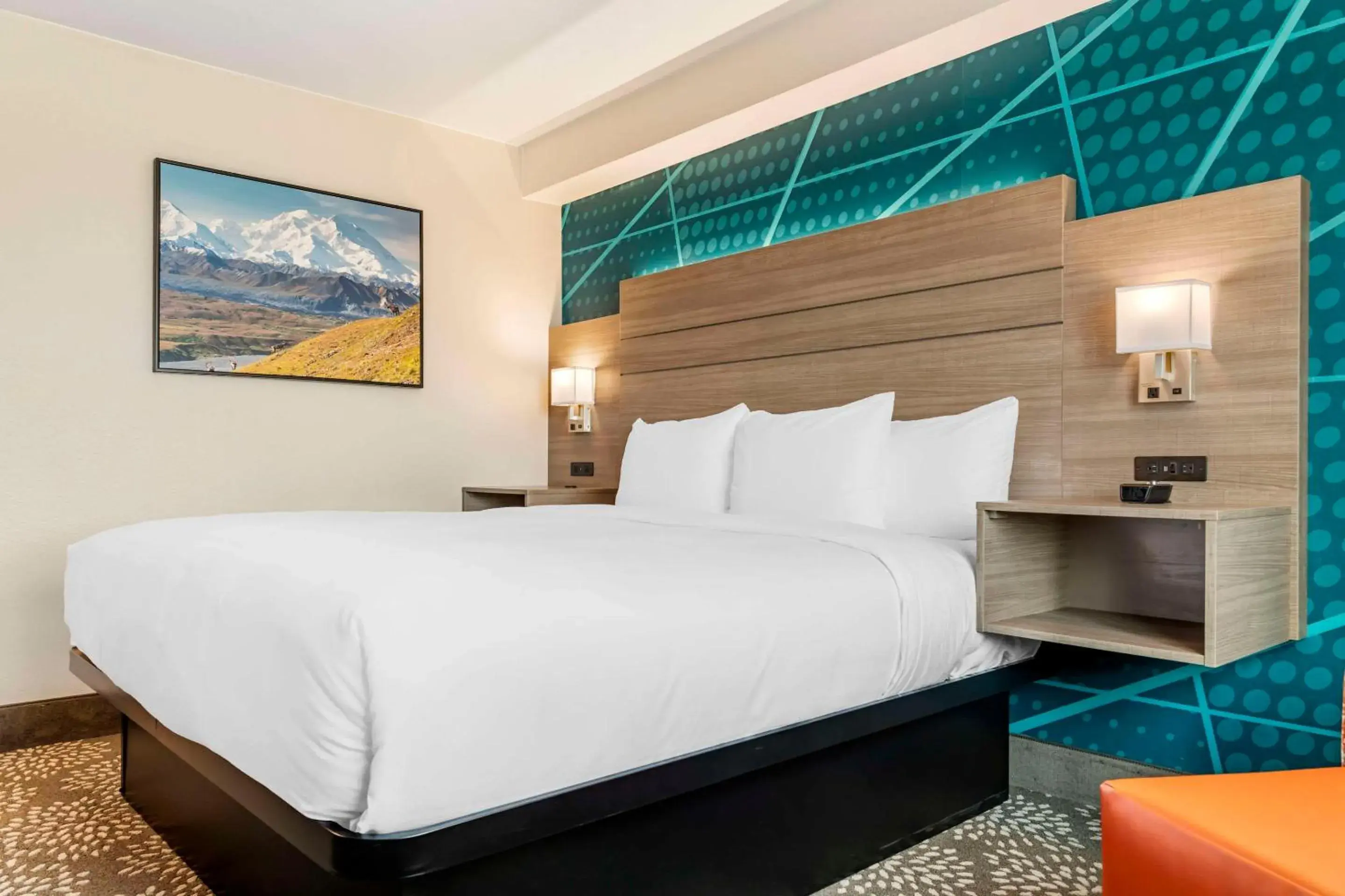 Bedroom, Bed in Comfort Inn Fairbanks Bedroom, Bed in Comfort Inn Fairbanks