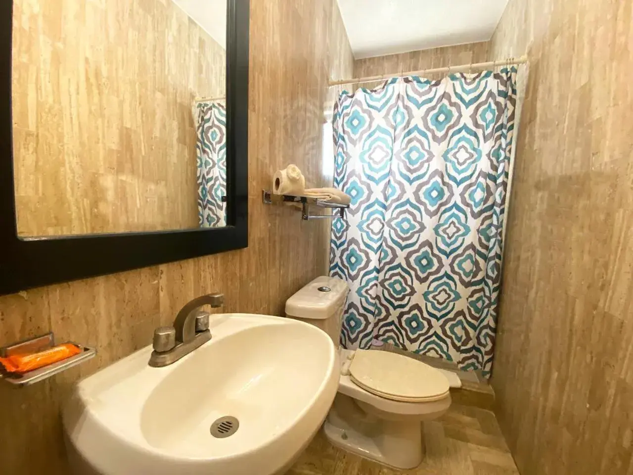 Bathroom in "5th Av" Sol del Caribe Apart Hotel Bathroom in "5th Av" Sol del Caribe Apart Hotel