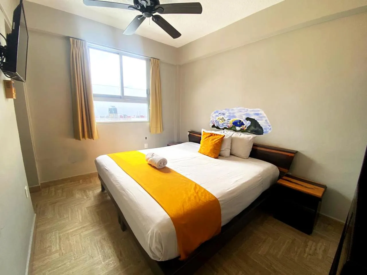 Bed in "5th Av" Sol del Caribe Apart Hotel