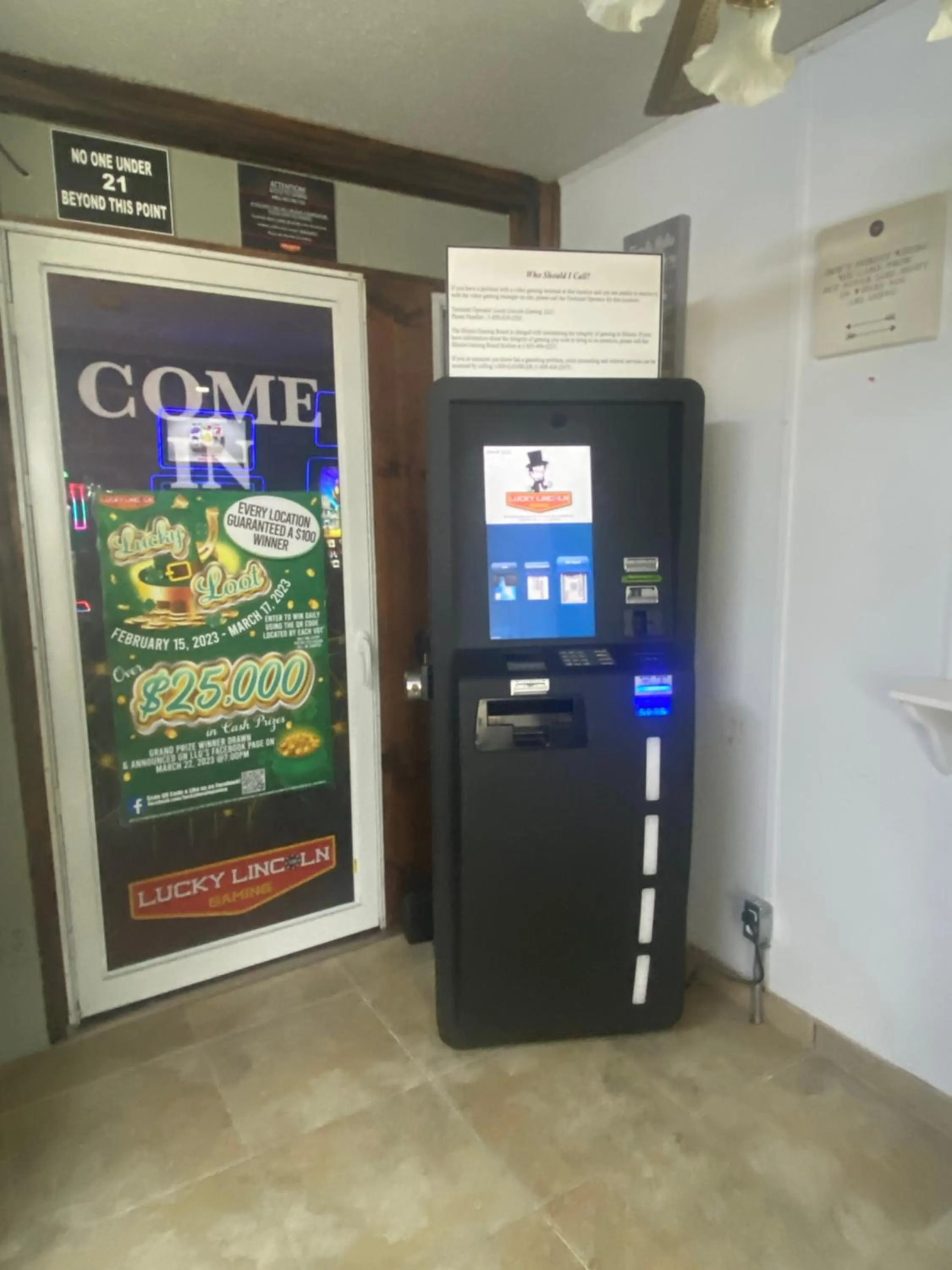 ATM in Paxton Inn Motel