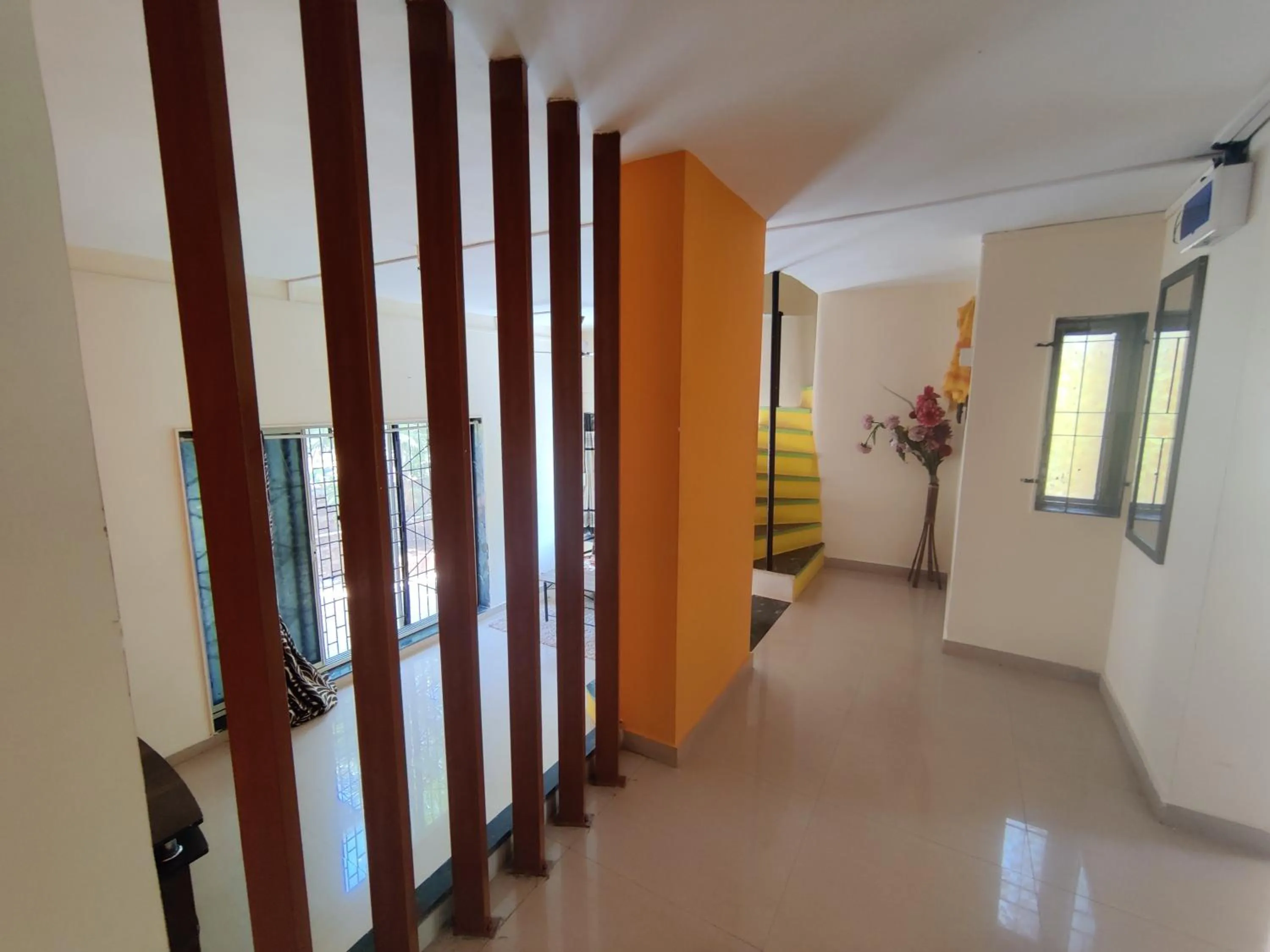 Living room in Redstone House by Oxystays Hospitality