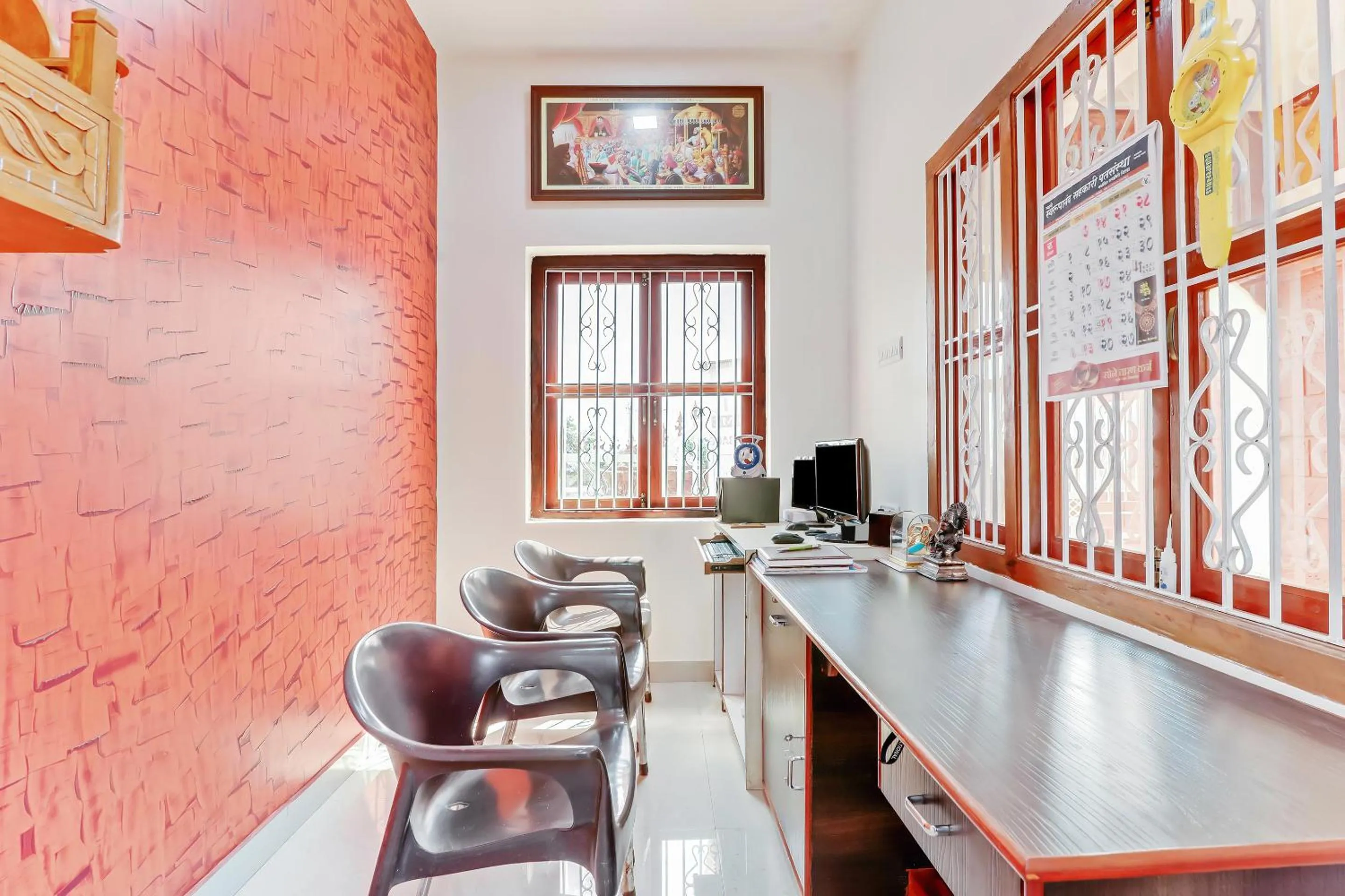 Facade/entrance in Redstone House by Oxystays Hospitality