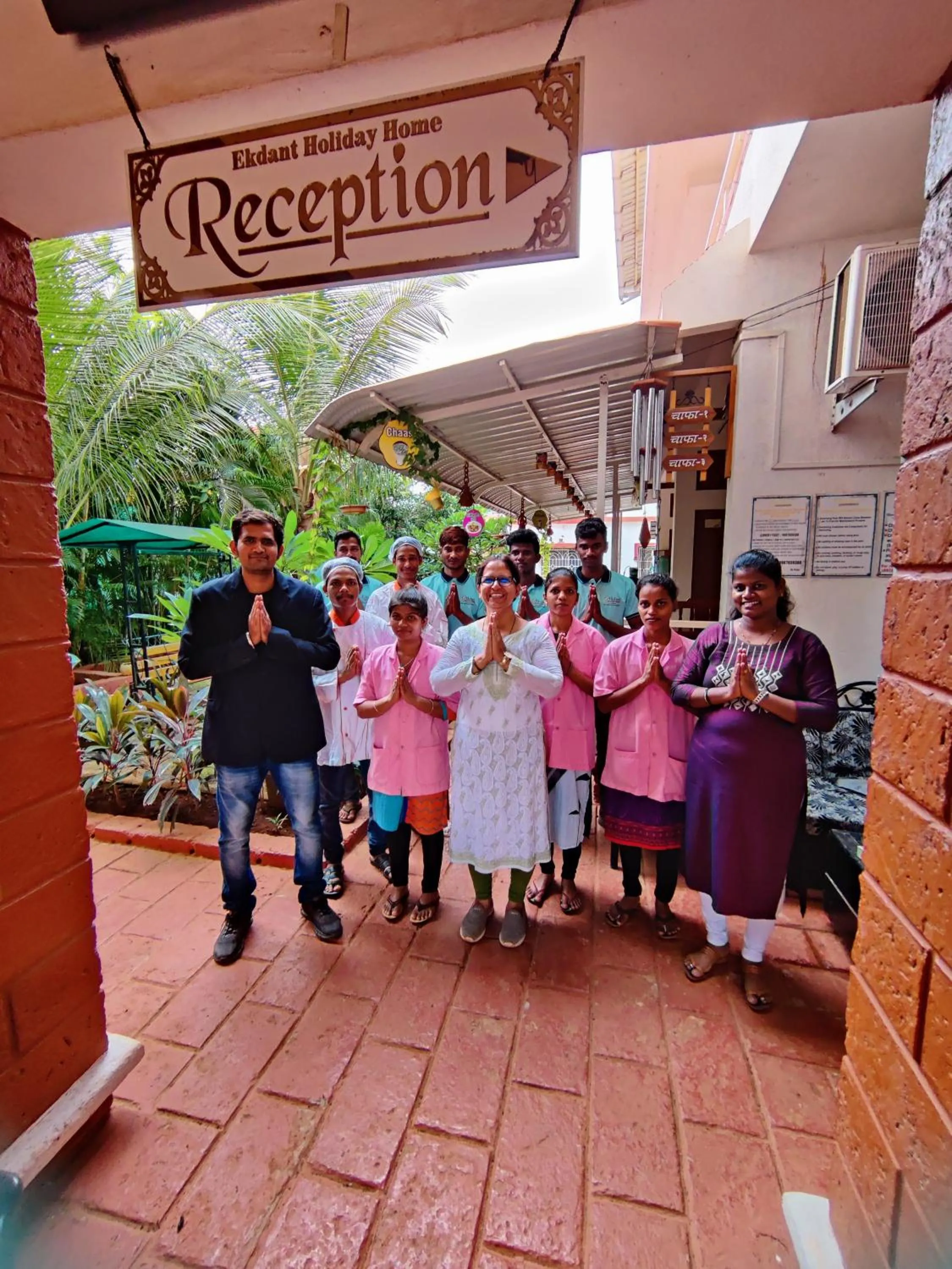 Lobby or reception in Redstone House by Oxystays Hospitality