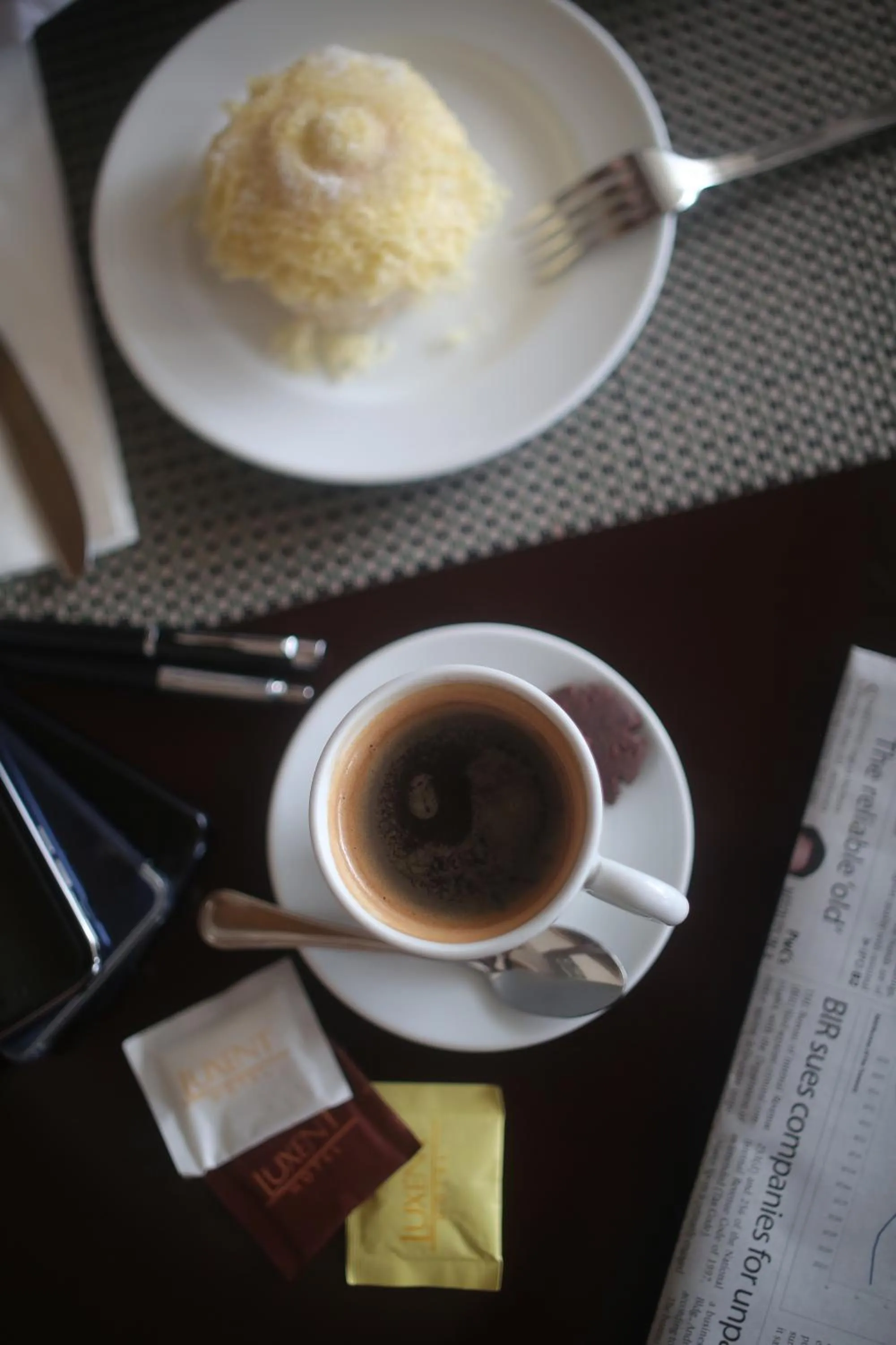 Non alcoholic drinks in Luxent Hotel