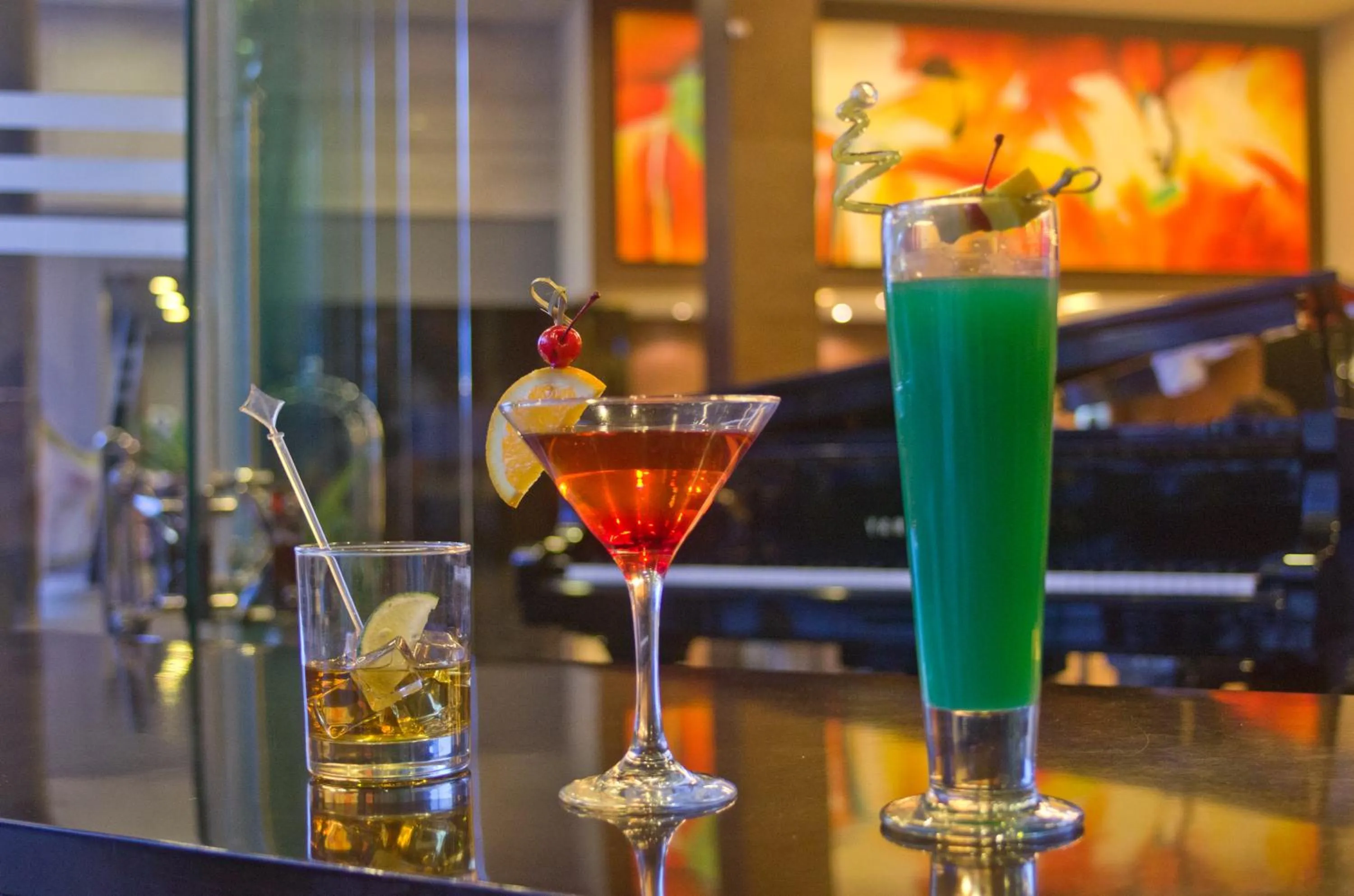 Alcoholic drinks in Luxent Hotel