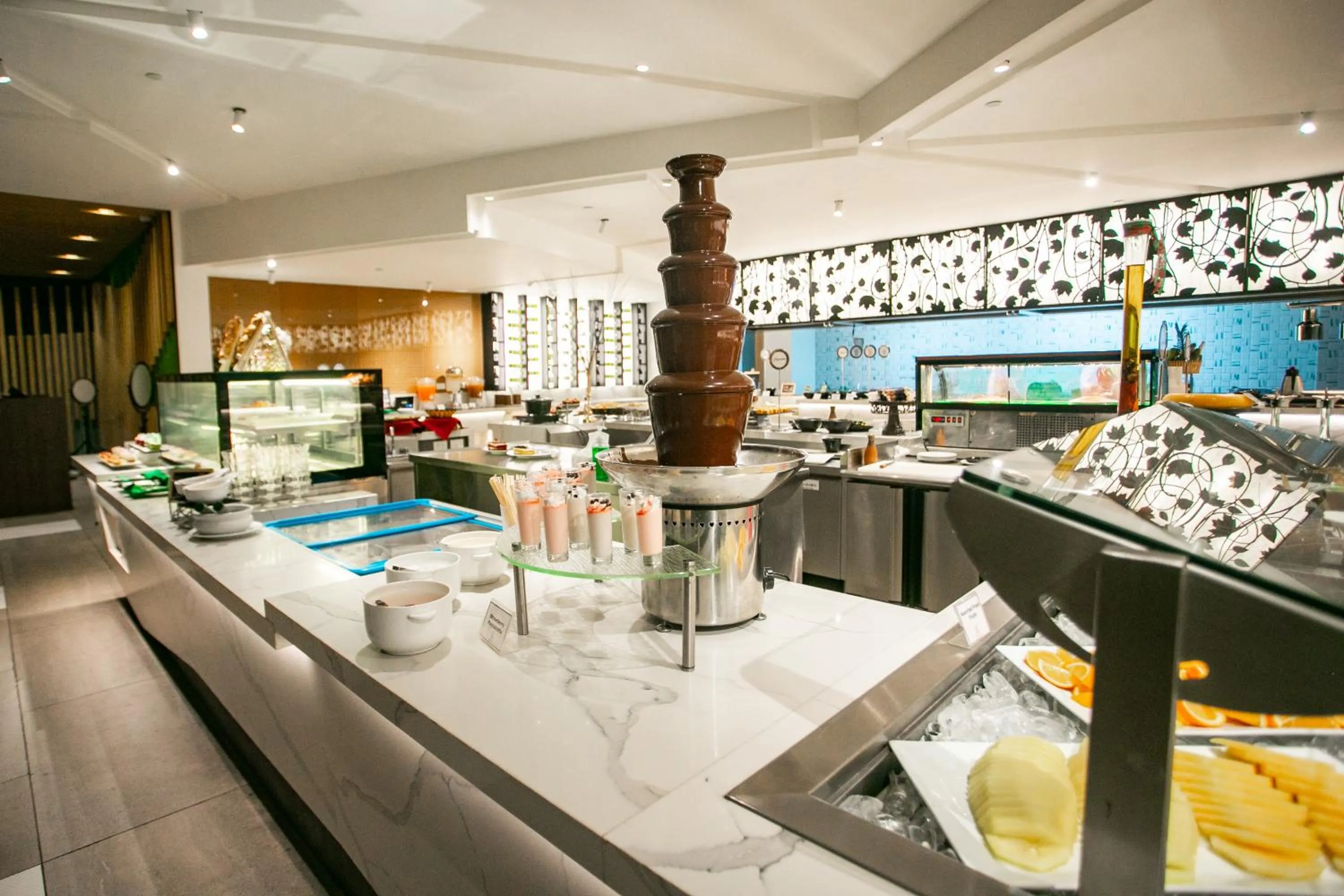 Decorative detail in Luxent Hotel