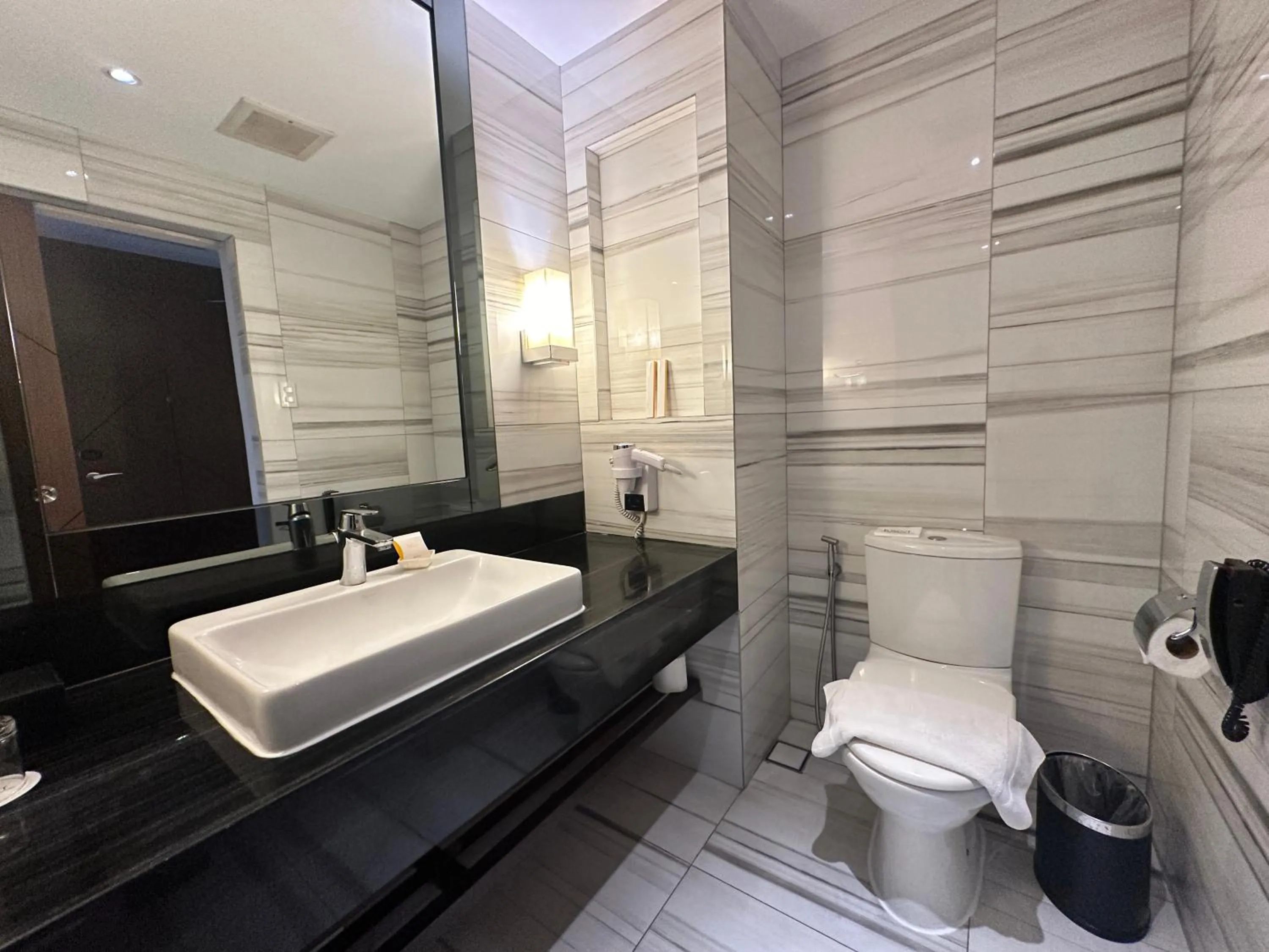 Bathroom in Luxent Hotel