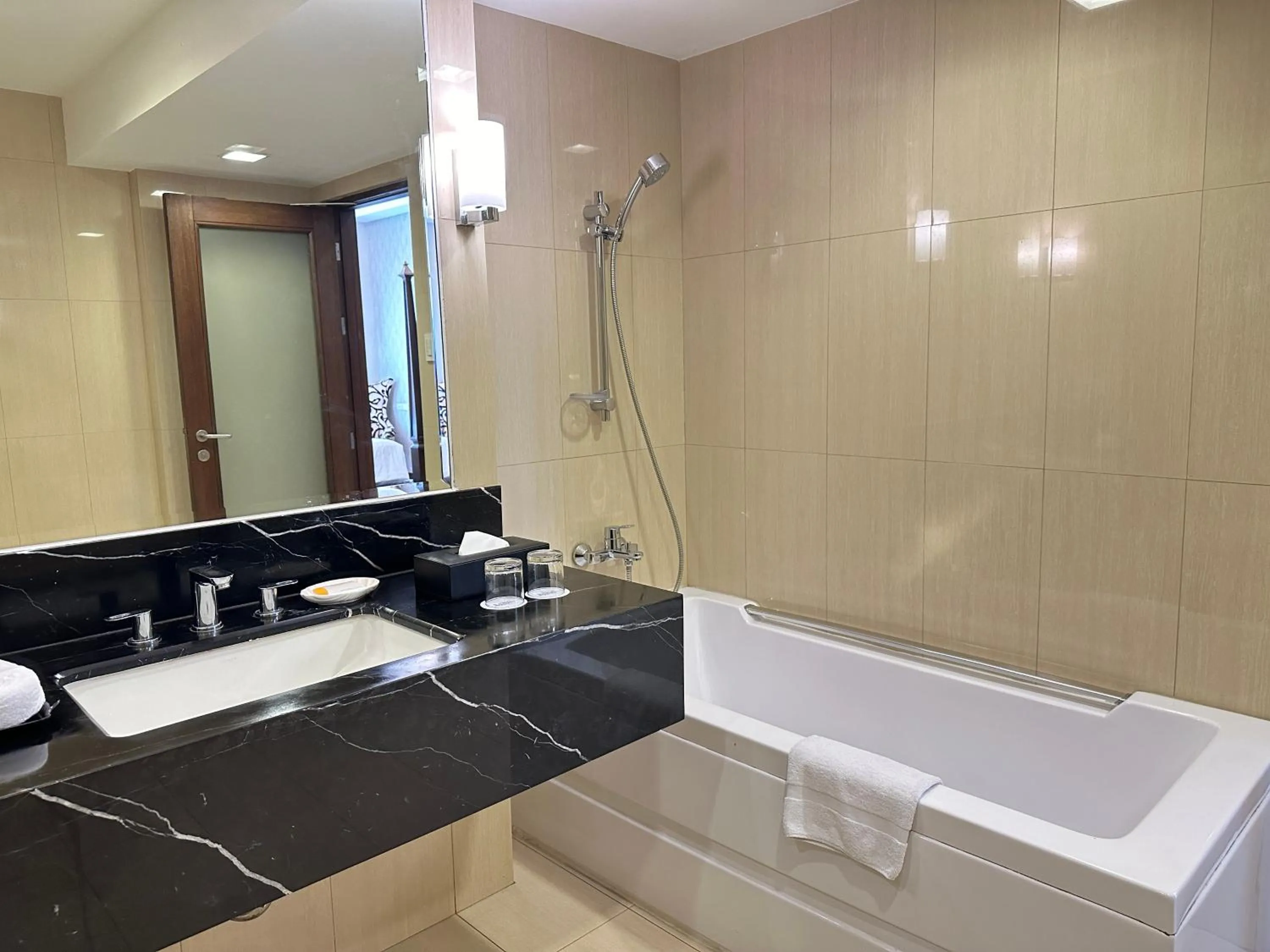 Bathroom in Luxent Hotel