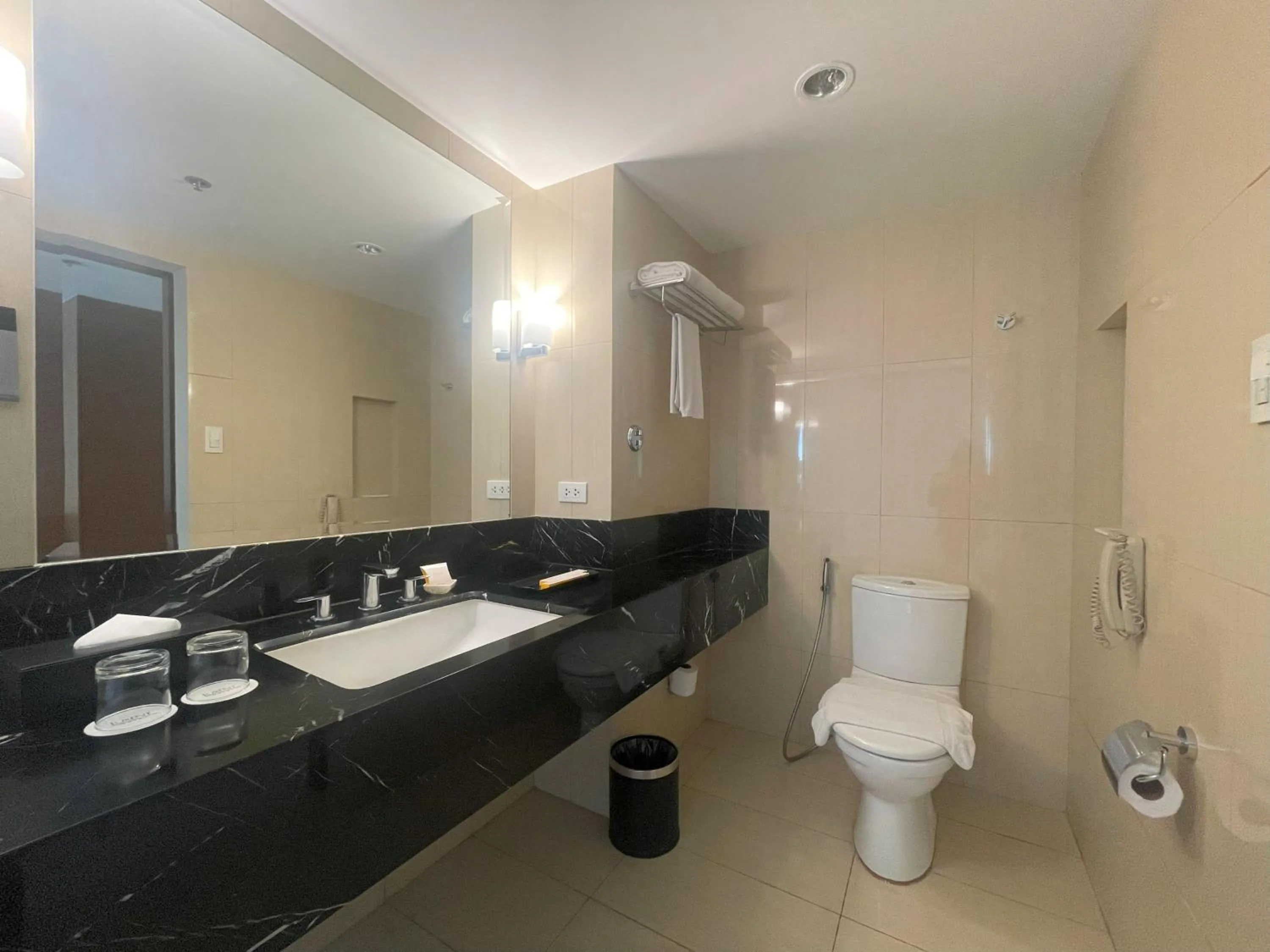 Bathroom in Luxent Hotel