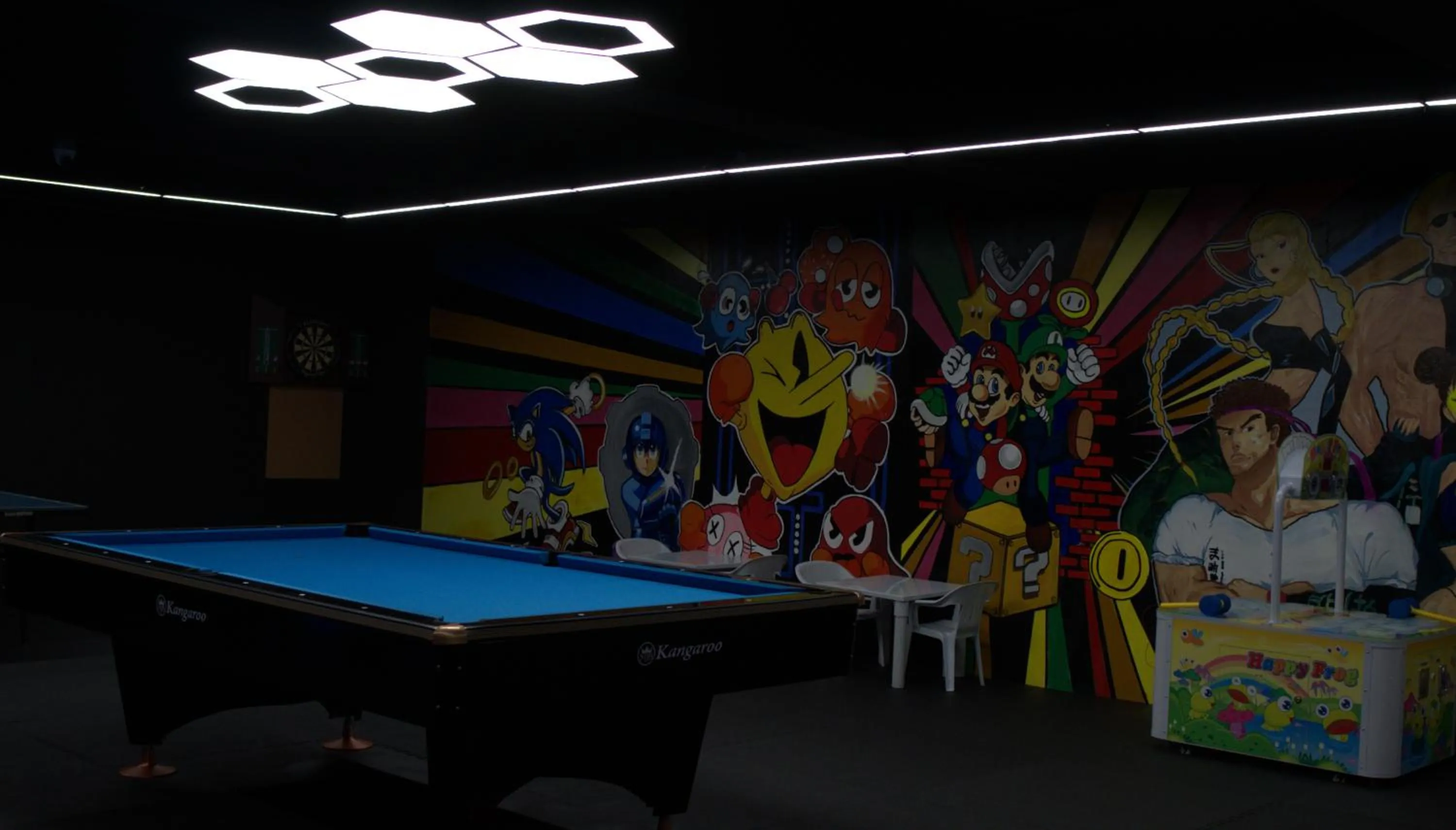 Game Room in Luxent Hotel