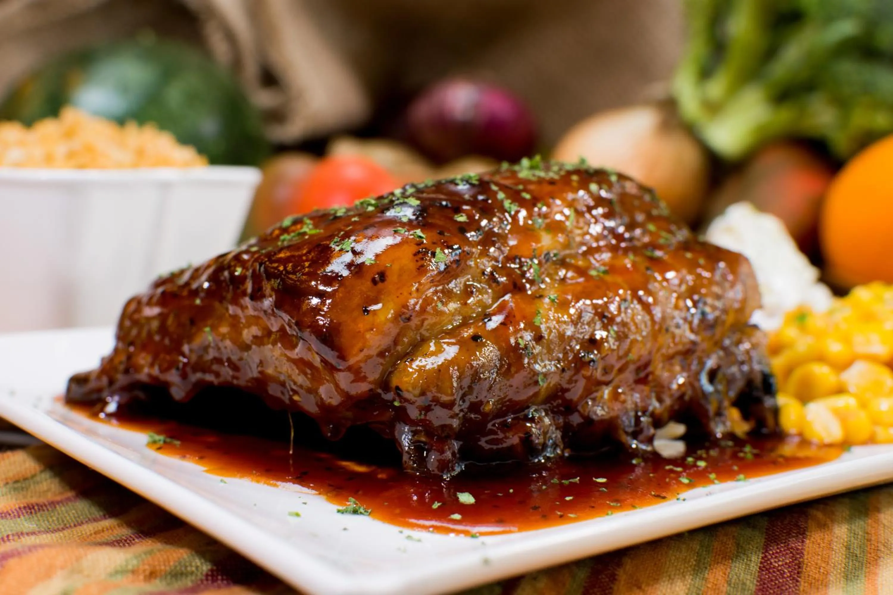 Food close-up in Luxent Hotel