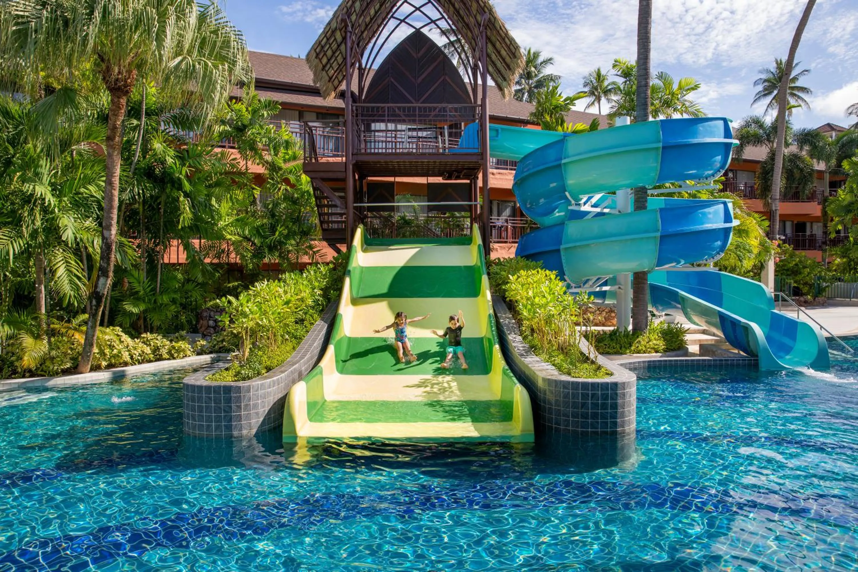 Aqua park in Courtyard by Marriott Phuket, Patong Beach Resort