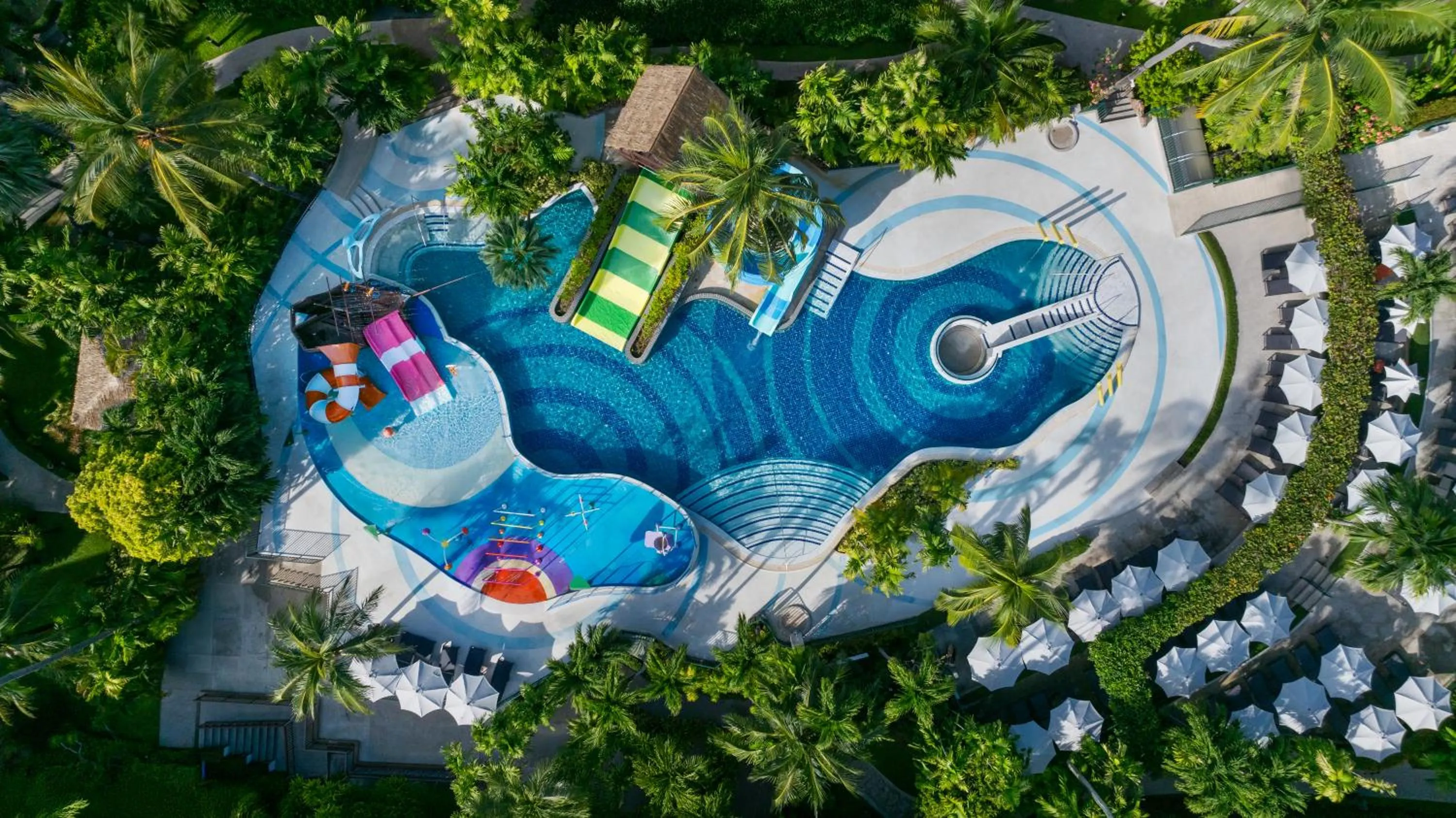 Aqua park in Courtyard by Marriott Phuket, Patong Beach Resort