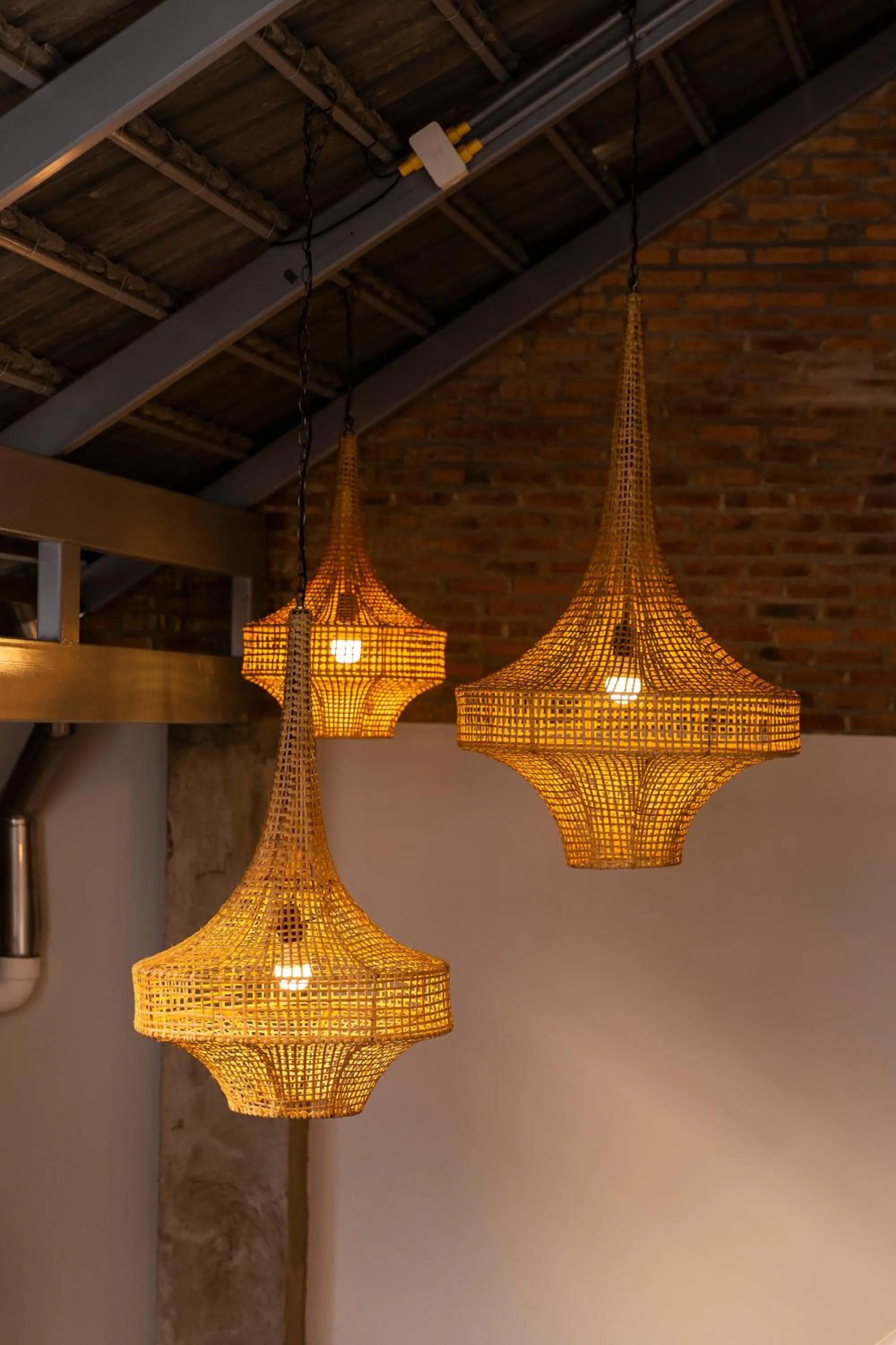 Decorative detail in Khunluang Hostel