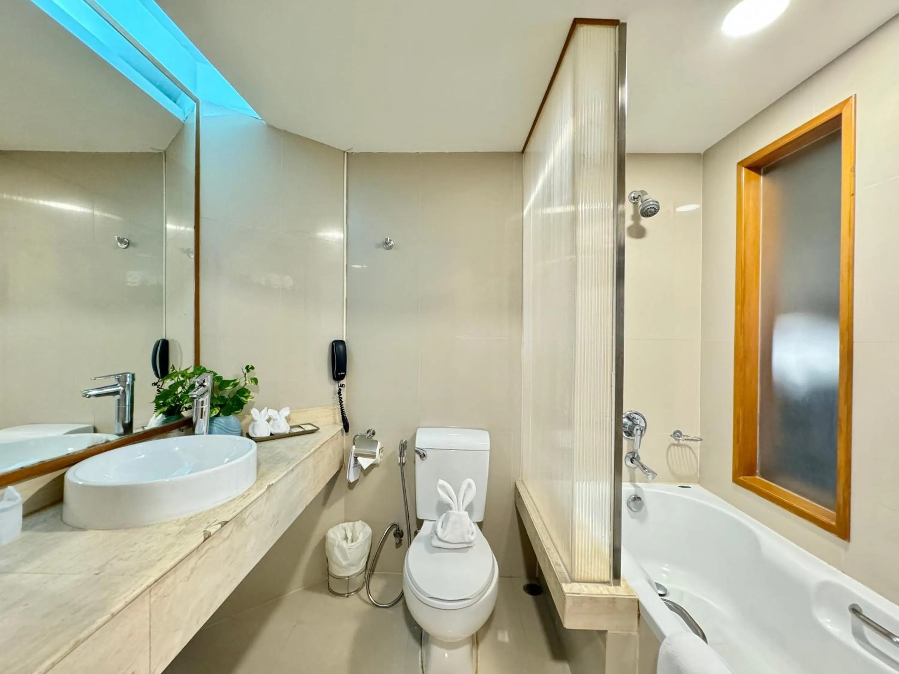 Bathroom in Phuket Merlin Hotel