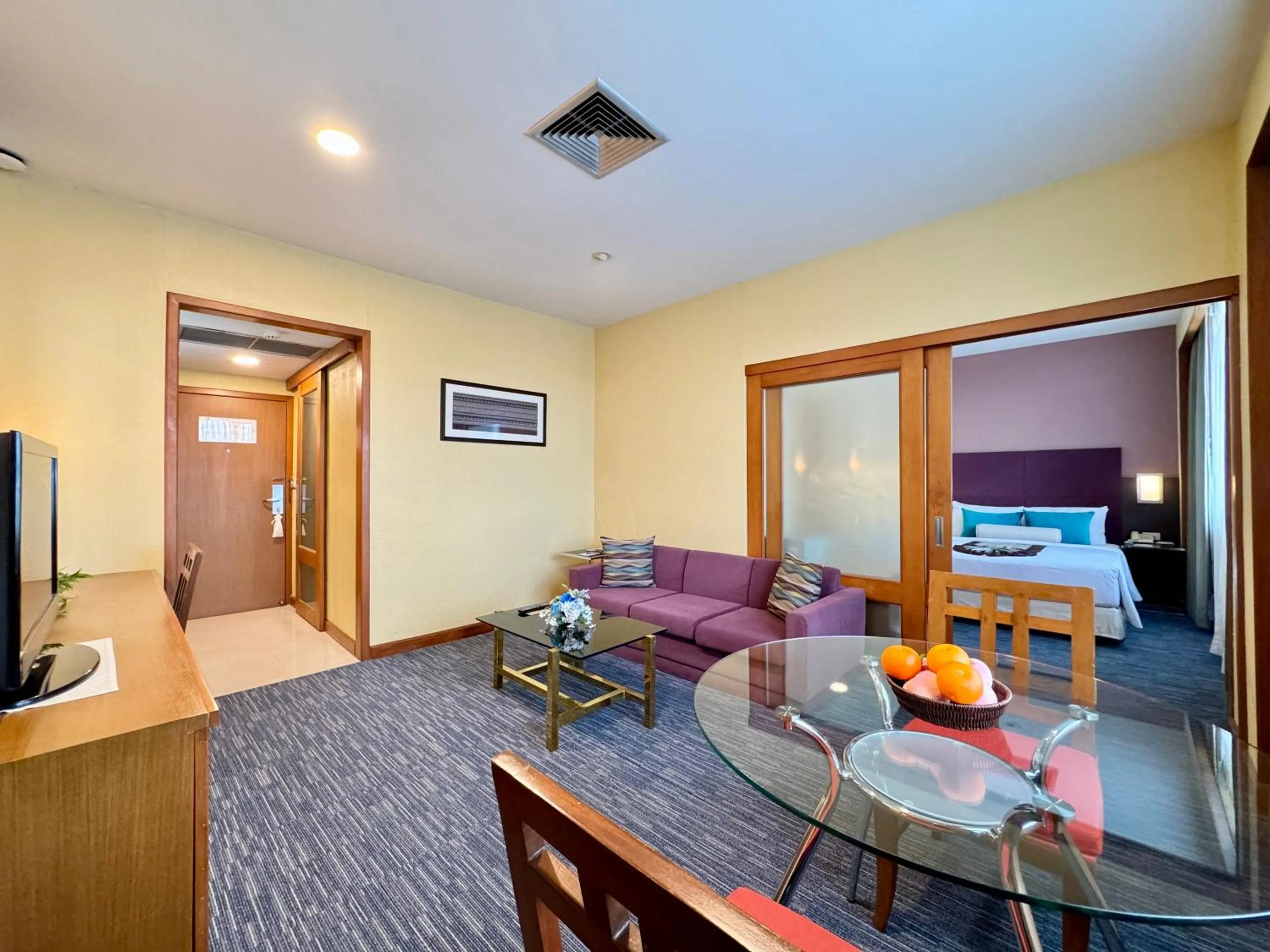 Living room in Phuket Merlin Hotel