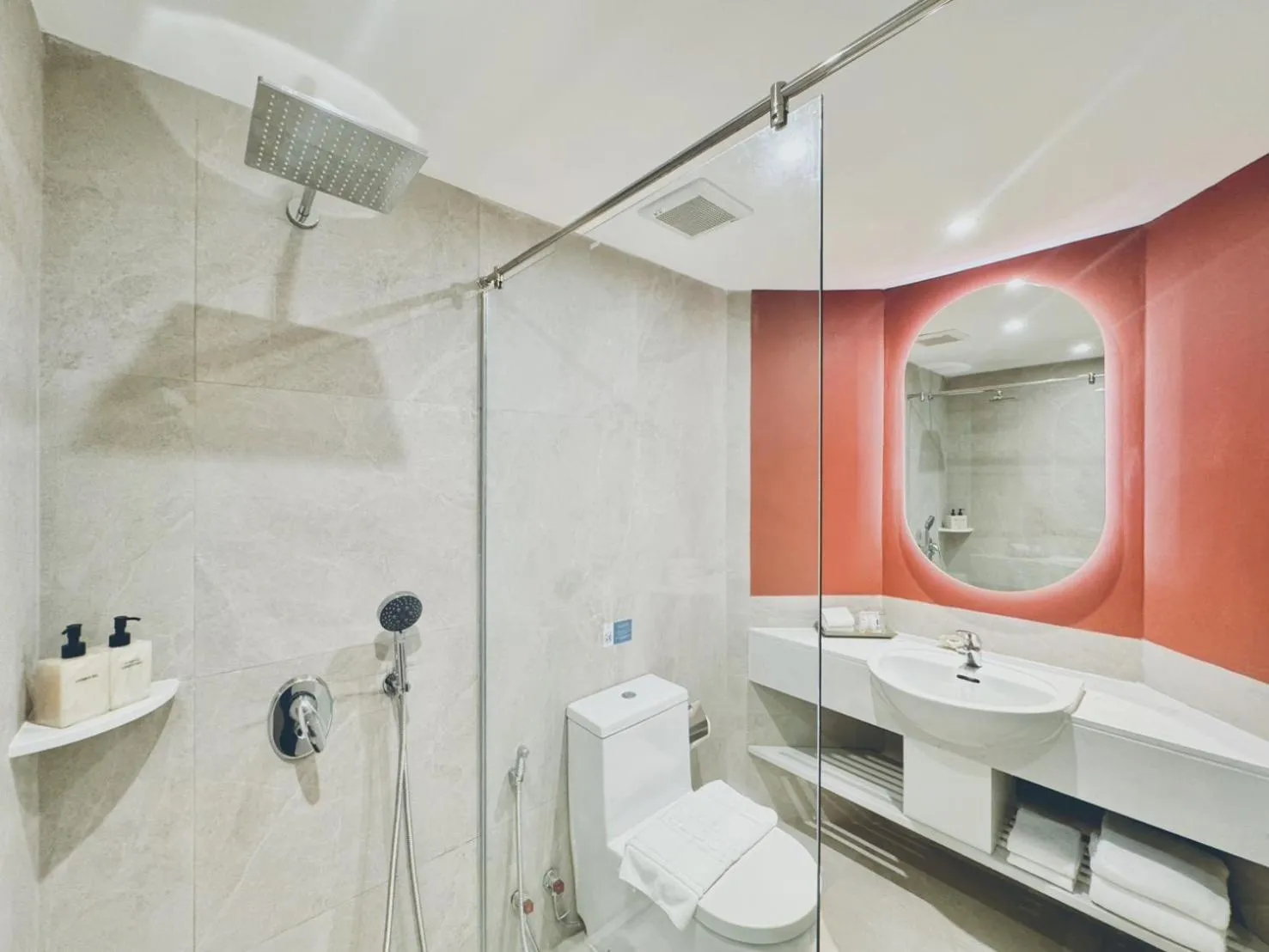 Bathroom in Phuket Merlin Hotel