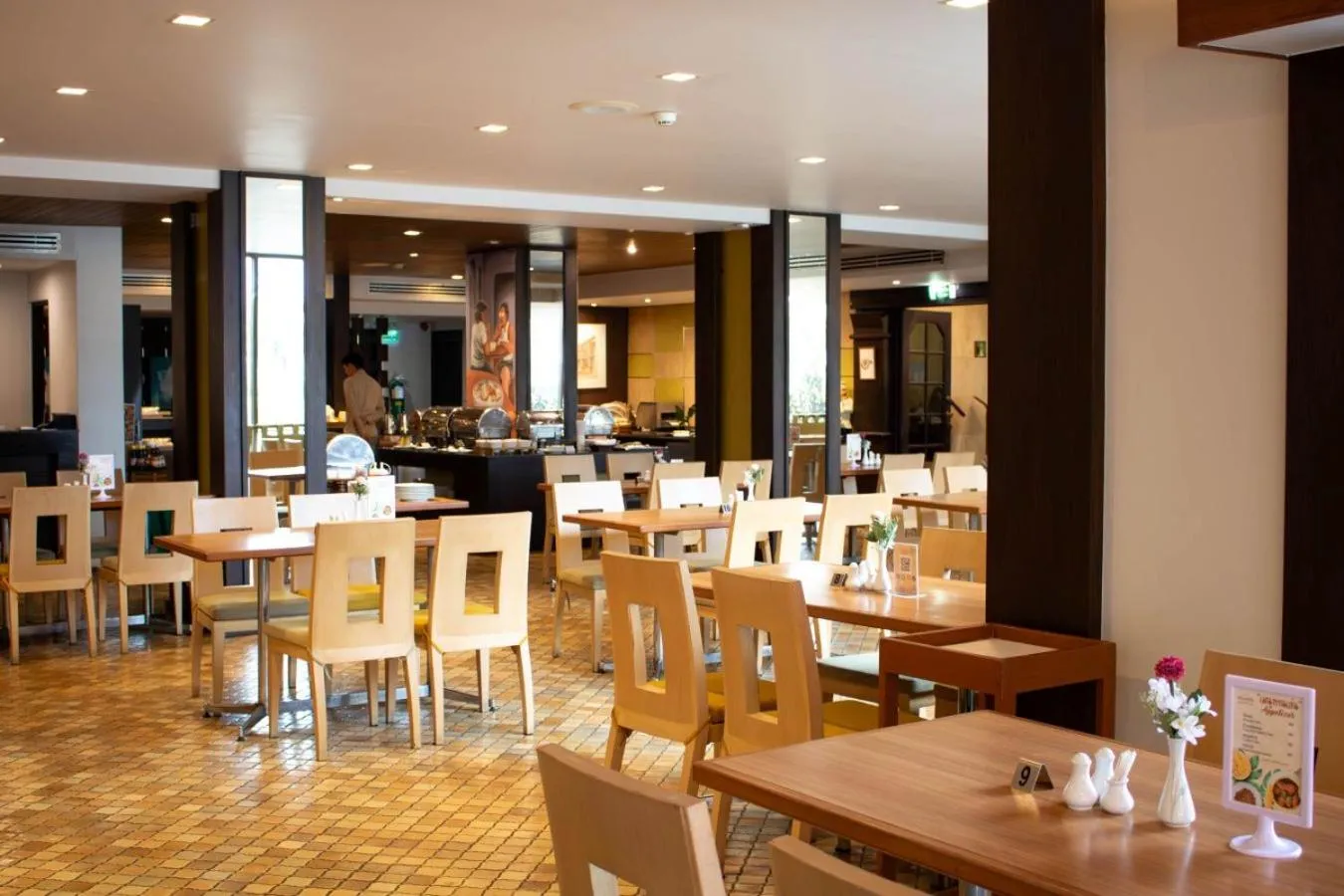 Buffet breakfast in Phuket Merlin Hotel