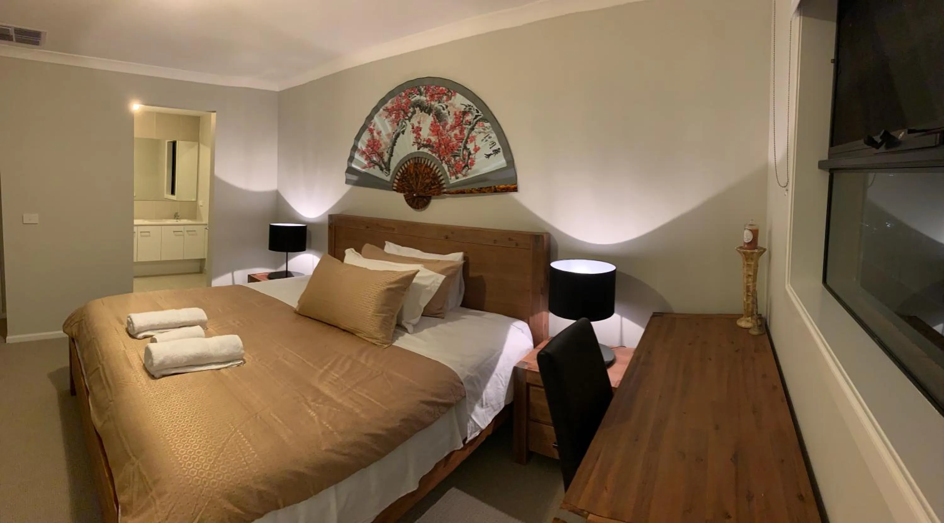 Bedroom, Bed in Apple House Truganina