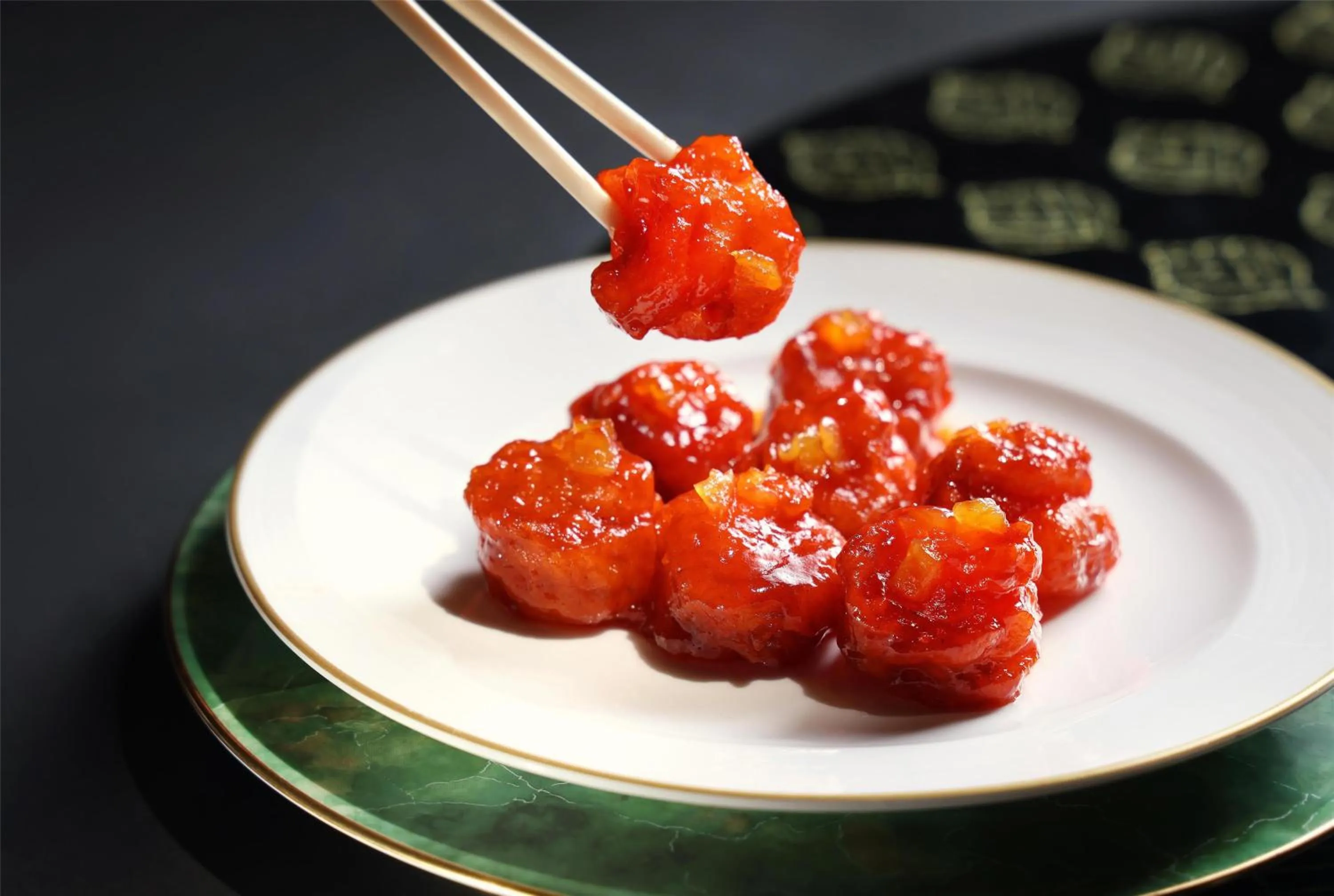 Dining area in Conrad Hong Kong