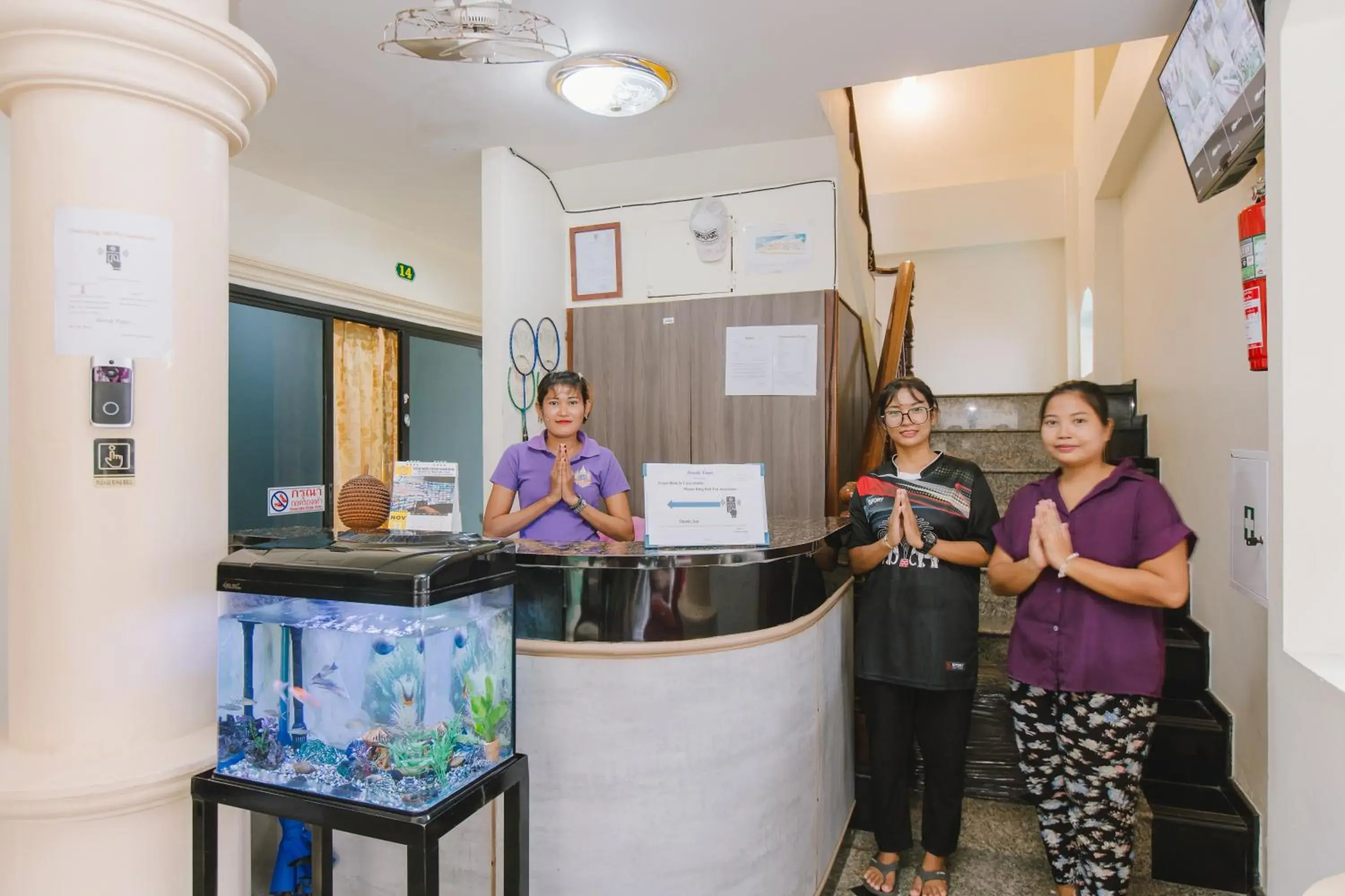 Lobby or reception in Royal Prince Residence, Patong Beach Lobby or reception in Royal Prince Residence, Patong Beach