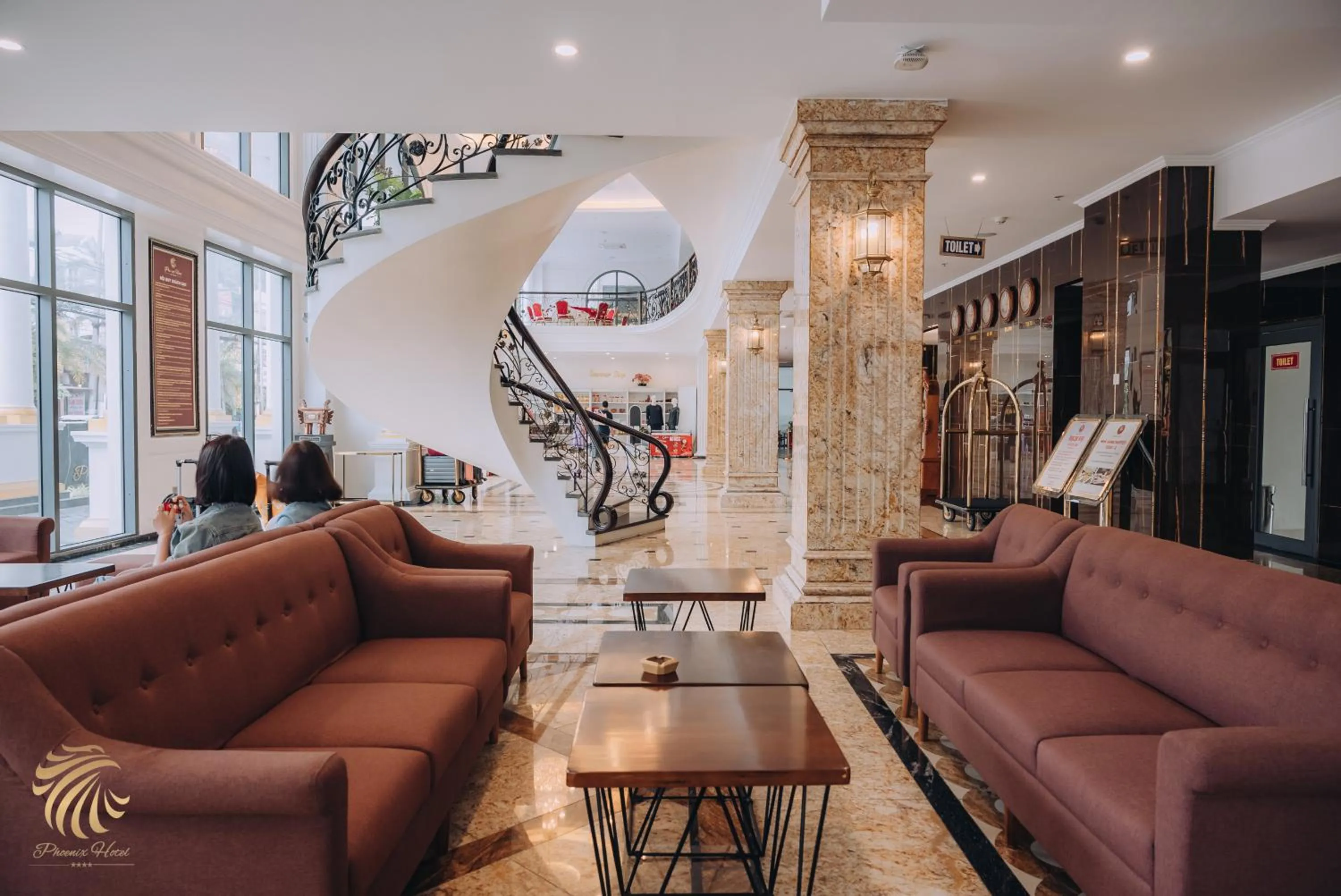 Living room in Phoenix Hotel Hà Giang