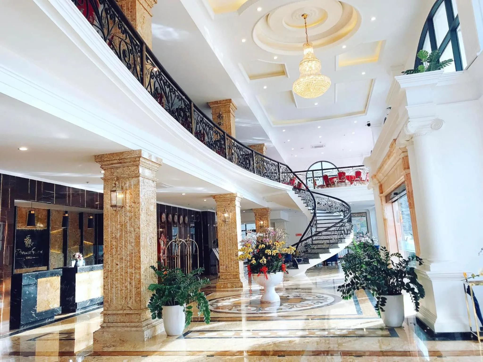 Lobby or reception in Phoenix Hotel Hà Giang
