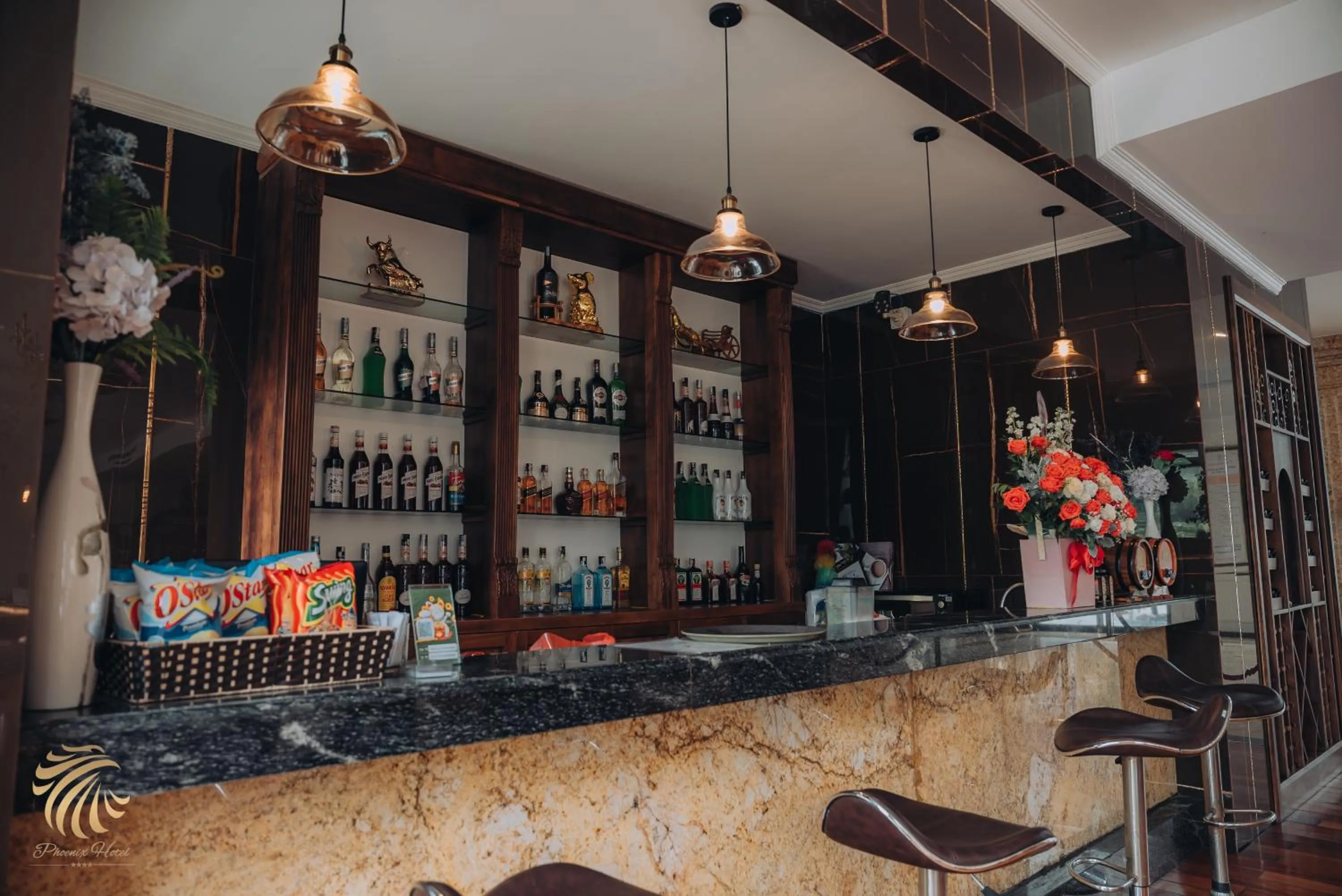 Lounge or bar in Phoenix Hotel Hà Giang