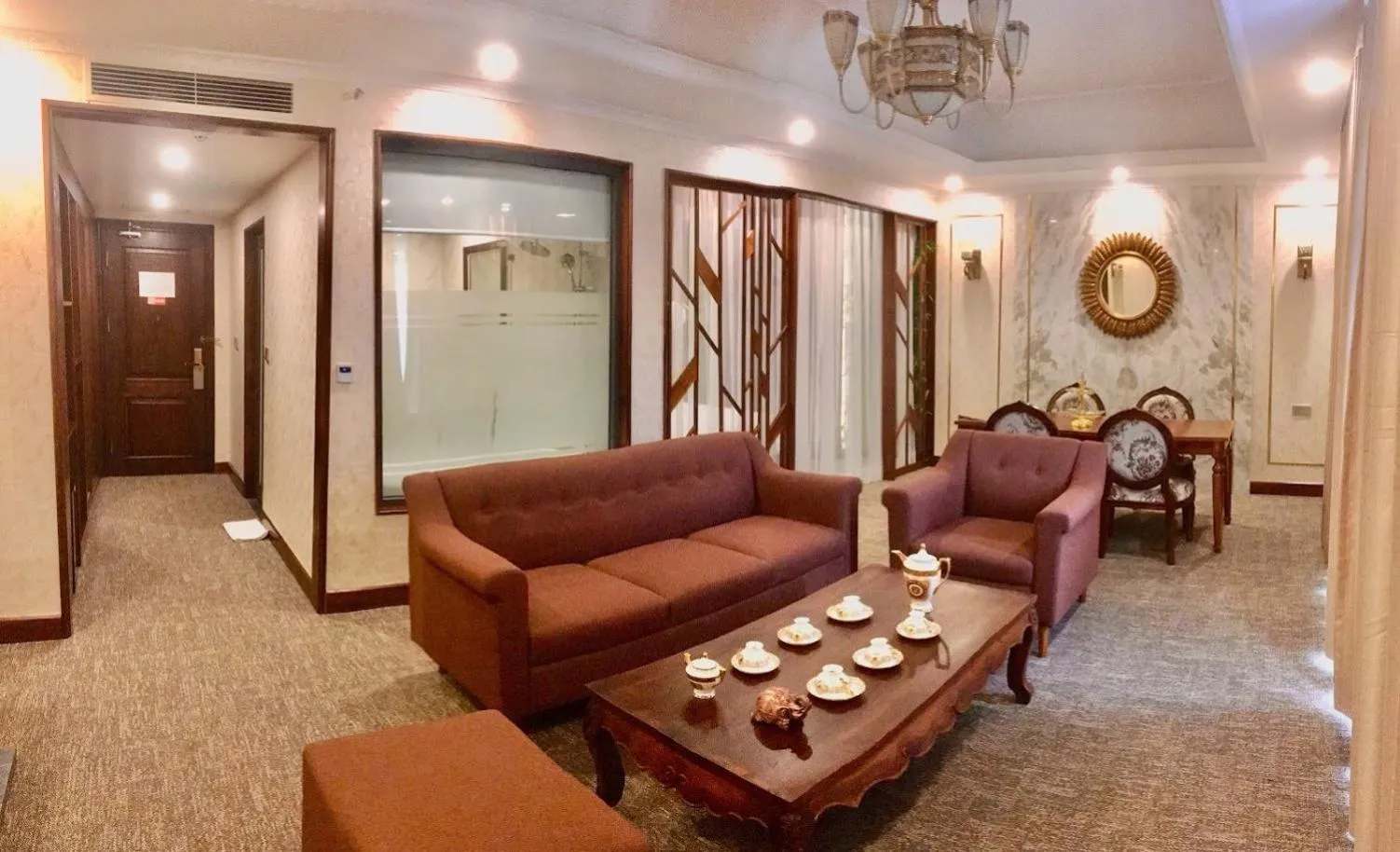 Living room in Phoenix Hotel Hà Giang