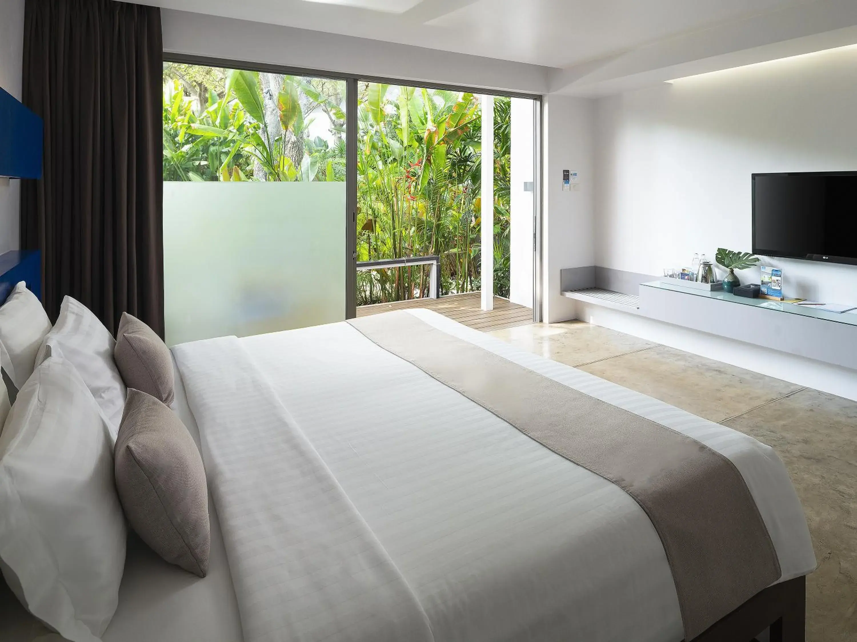 Bedroom, Bed in Explorar Koh Phangan - Adults Only Resort and Spa Bedroom, Bed in Explorar Koh Phangan - Adults Only Resort and Spa