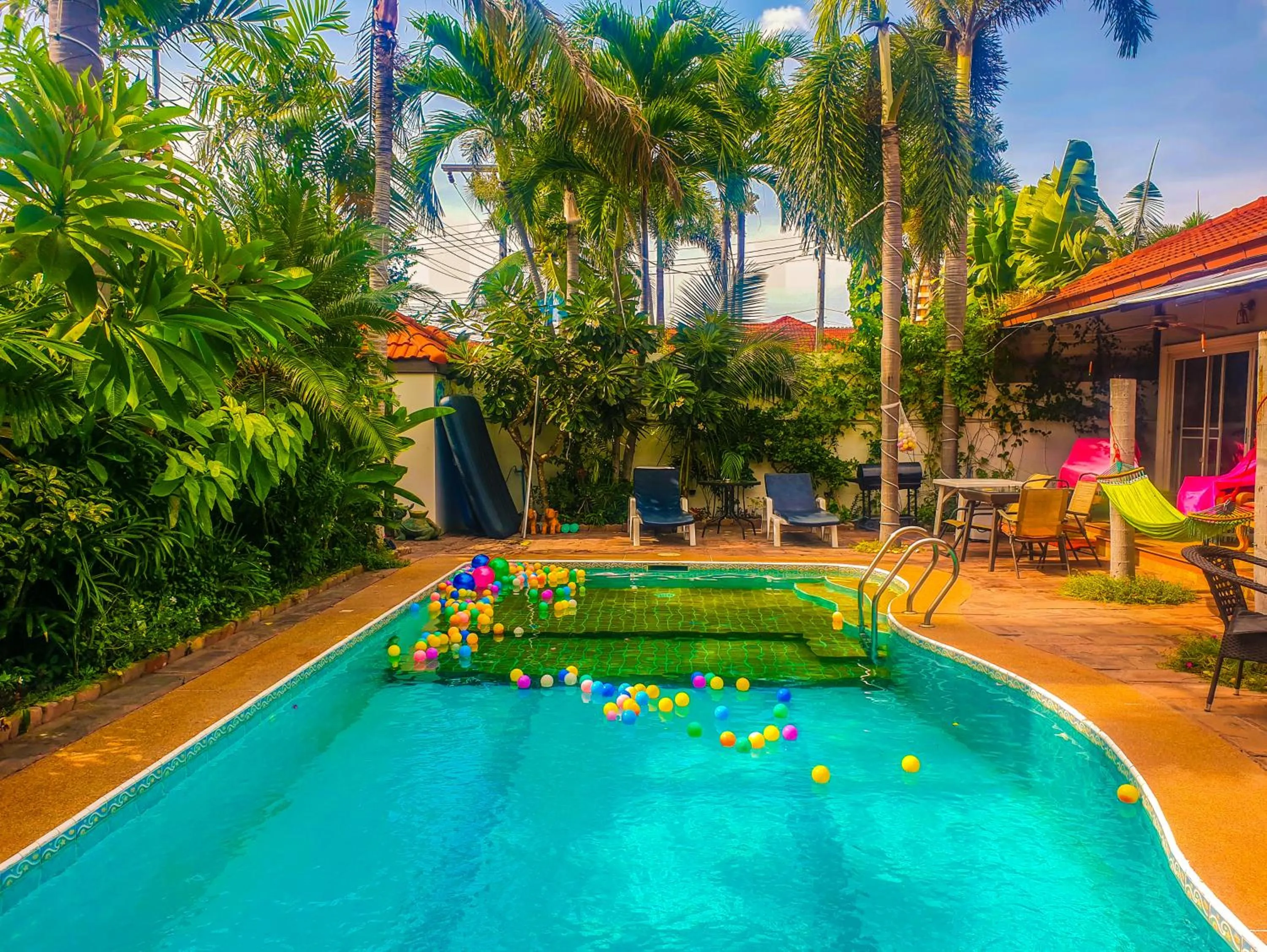 BBQ facilities in Siri Villas Pattaya