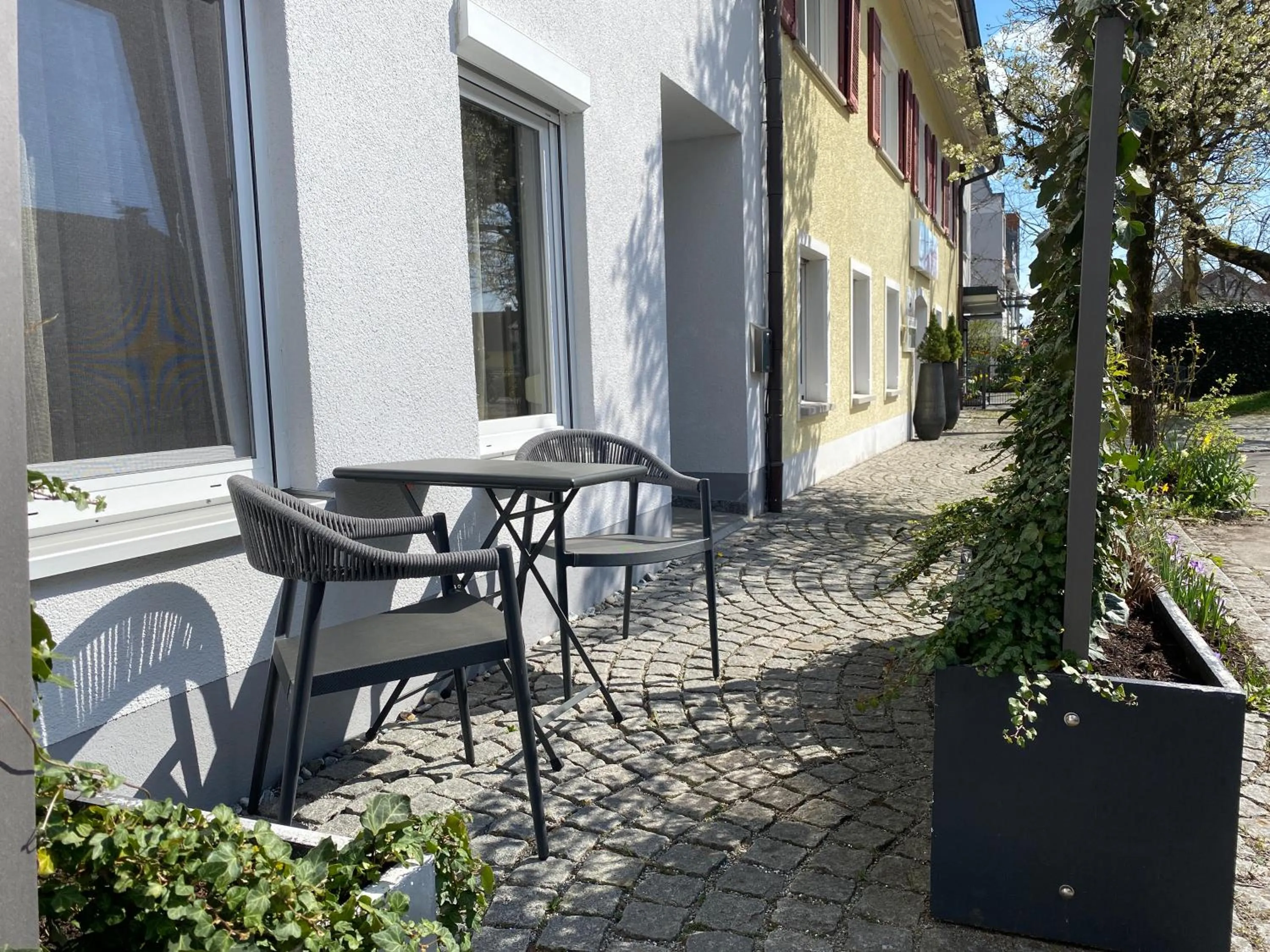 Patio in Boutique - Hotel Zum Schloss