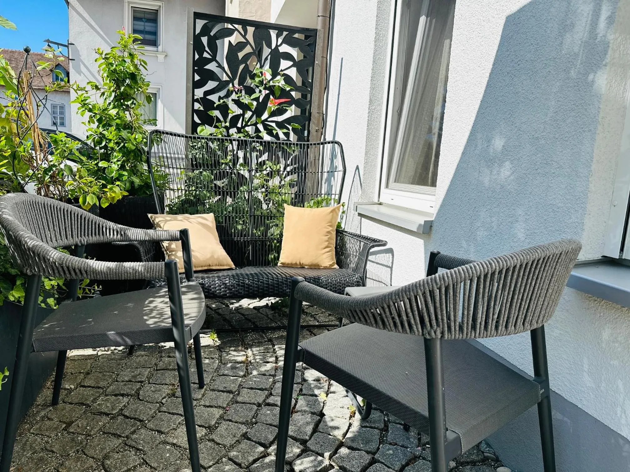 Balcony/Terrace in ZUM SCHLOSS - Boutique-Hotel